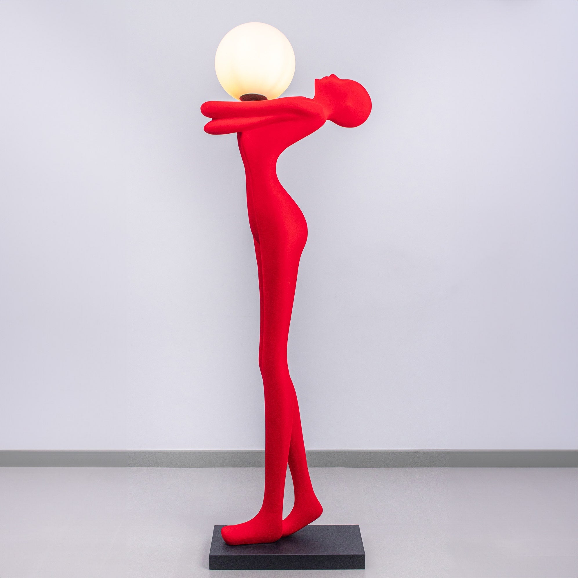 Heir And Spare(Red) Floor Lamp