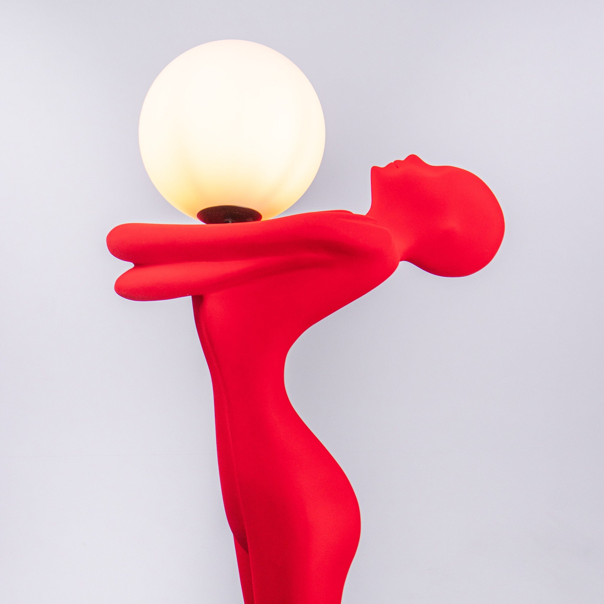 Heir And Spare(Red) Floor Lamp