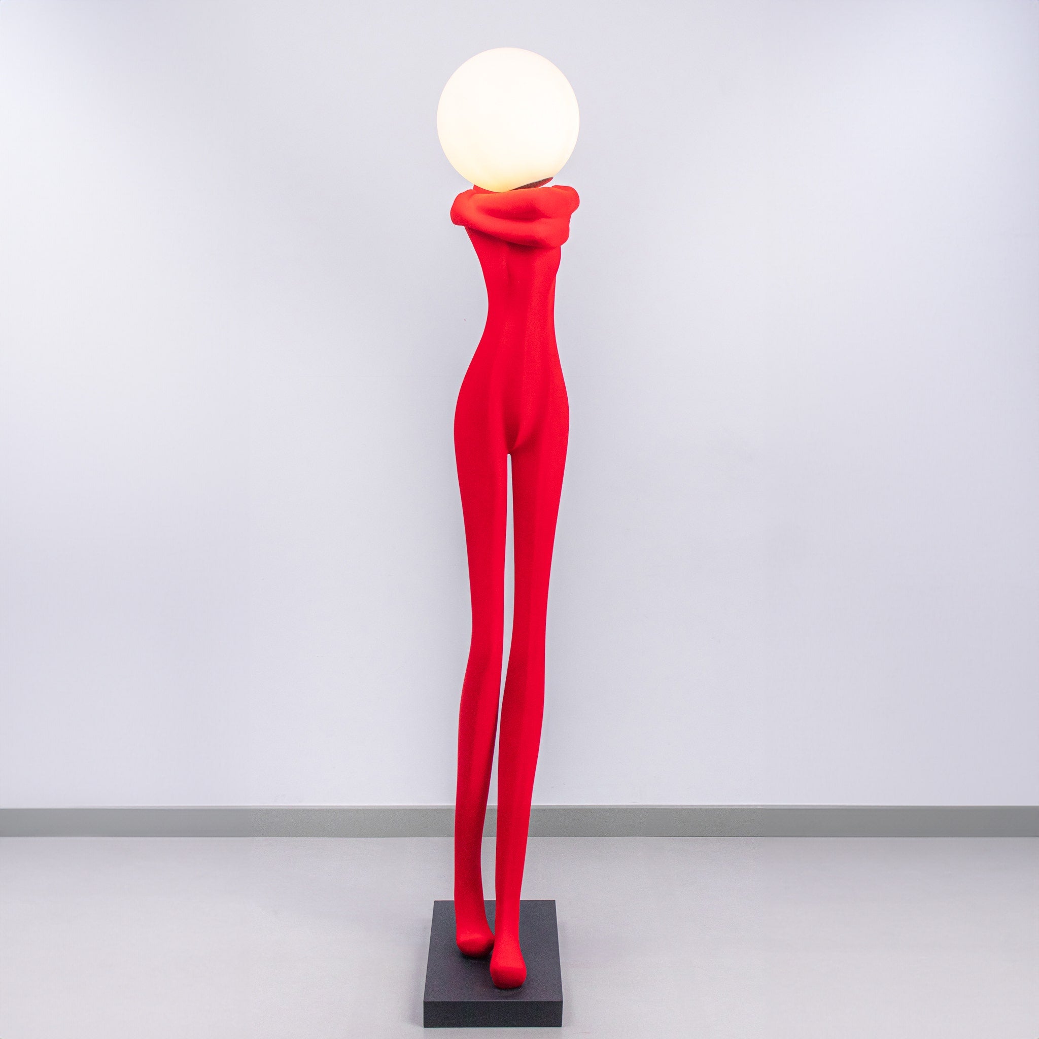 Heir And Spare(Red) Floor Lamp