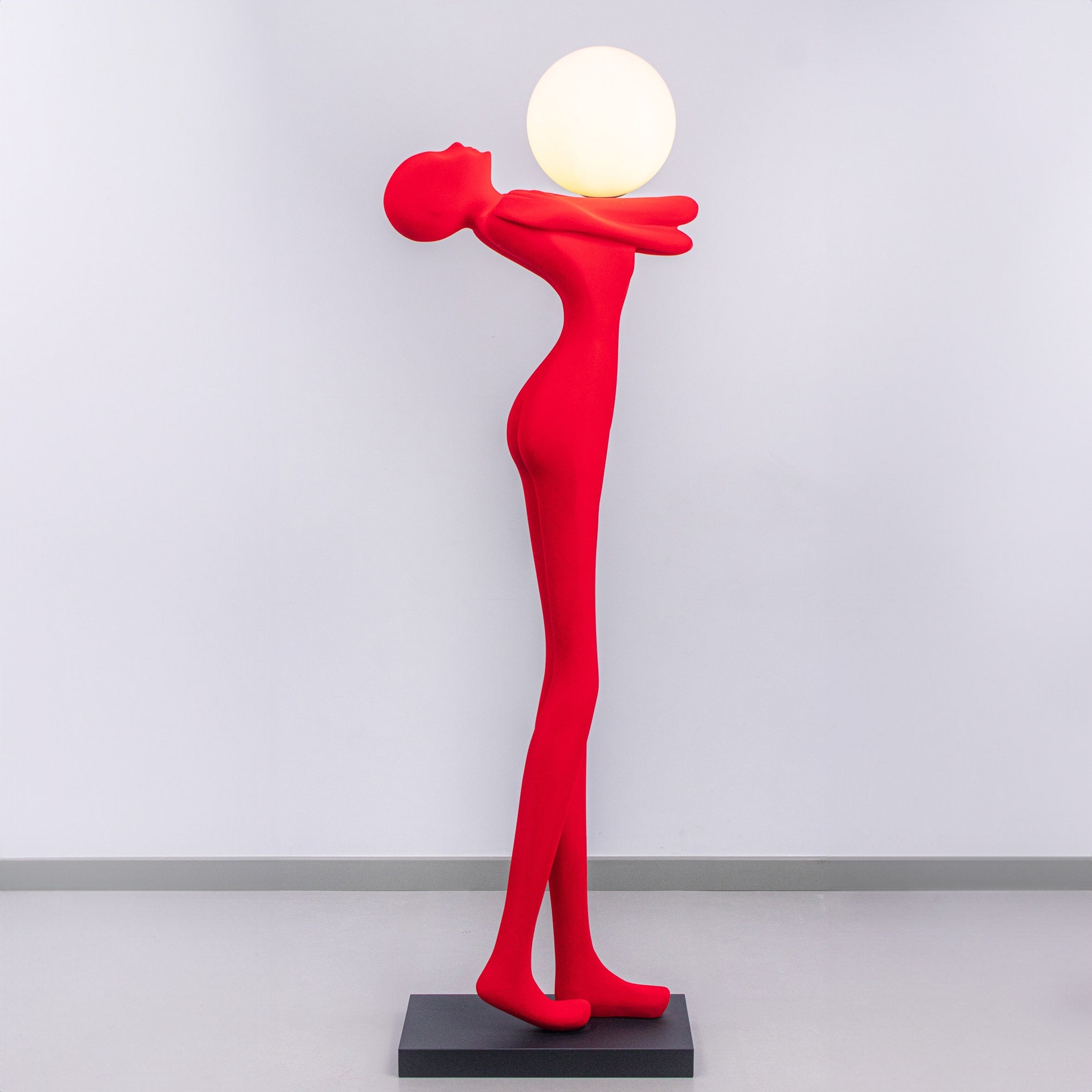 Heir And Spare(Red) Floor Lamp