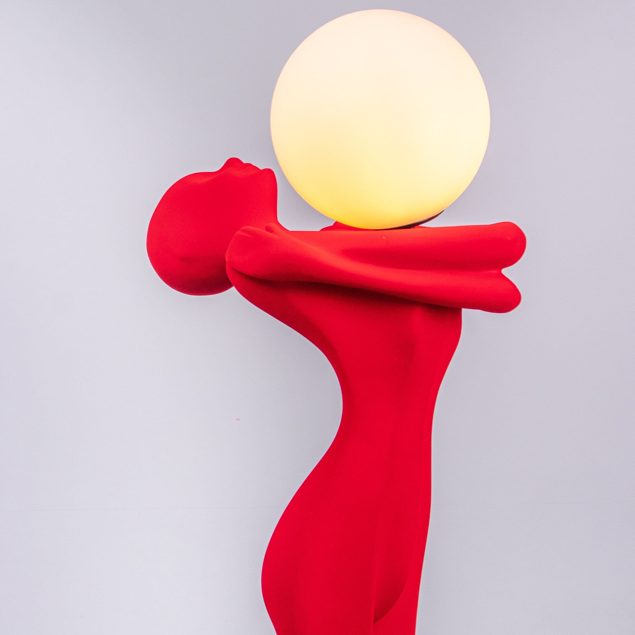 Heir And Spare(Red) Floor Lamp
