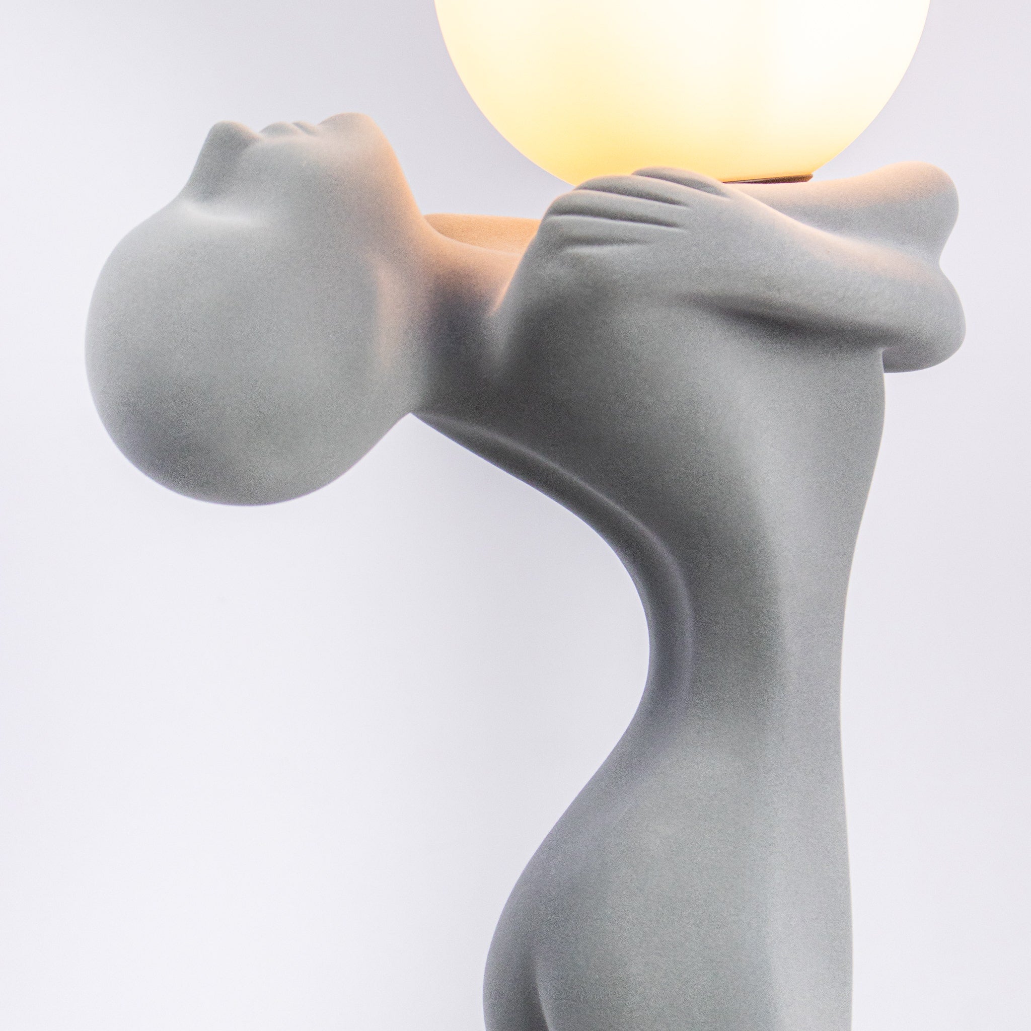 Heir And Spare(Grey) Floor Lamp