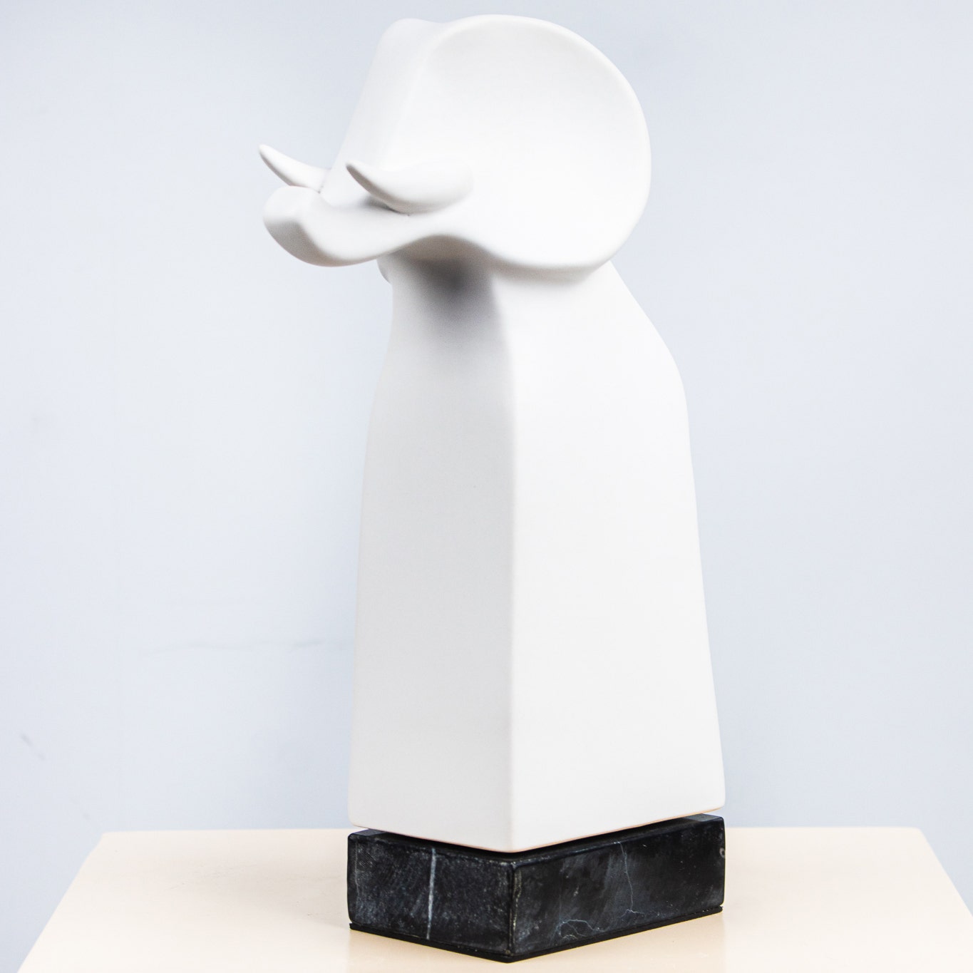 Abstract Terrier Ceramic Vase