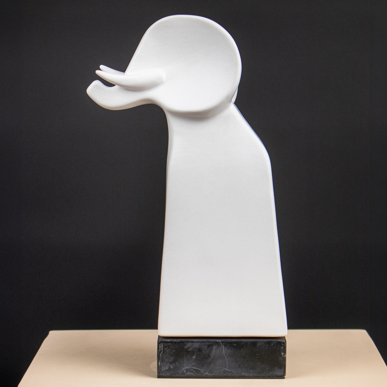 Abstract Terrier Ceramic Vase