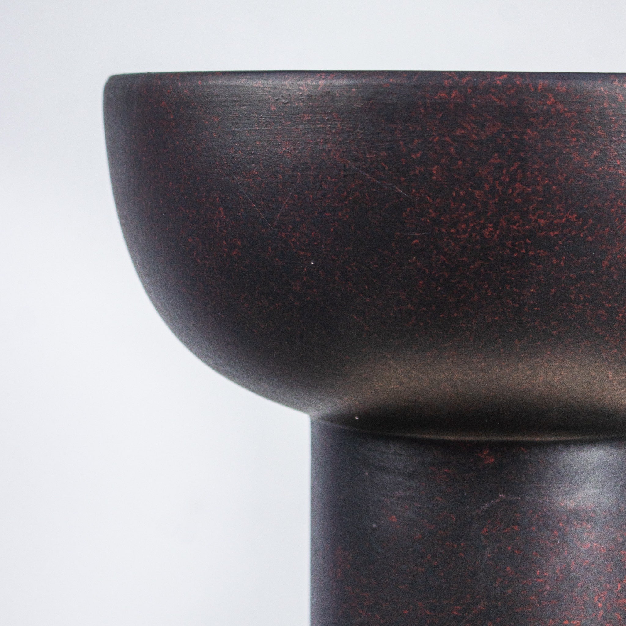 Terra Cotta Tumbler (Large, Black) Ceramic