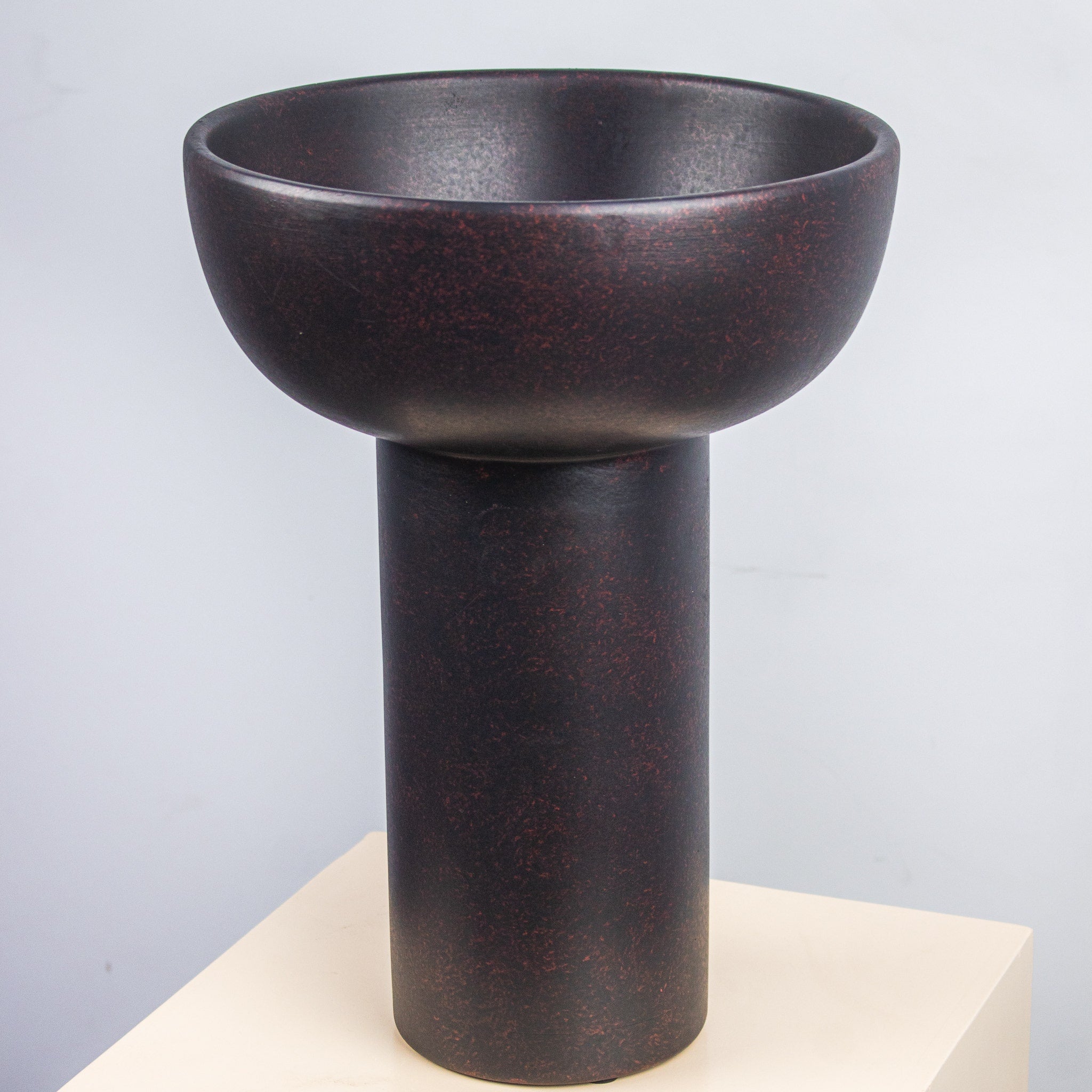 Terra Cotta Tumbler (Large, Black) Ceramic