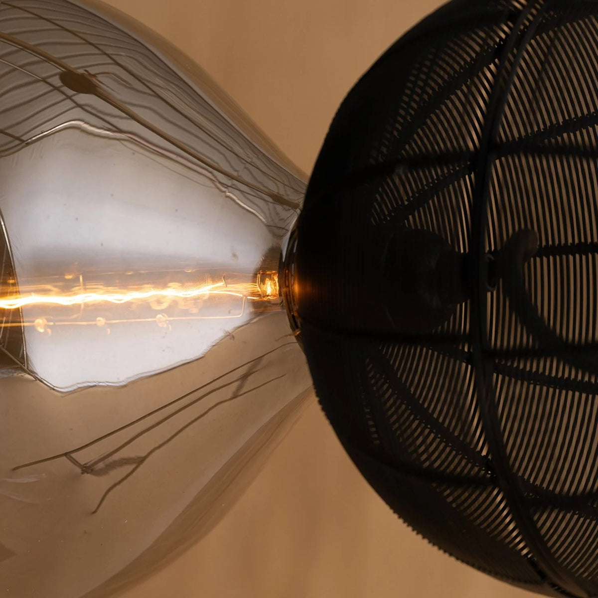Moonlit Obsidian Chandelier Handmade By Yaahvi