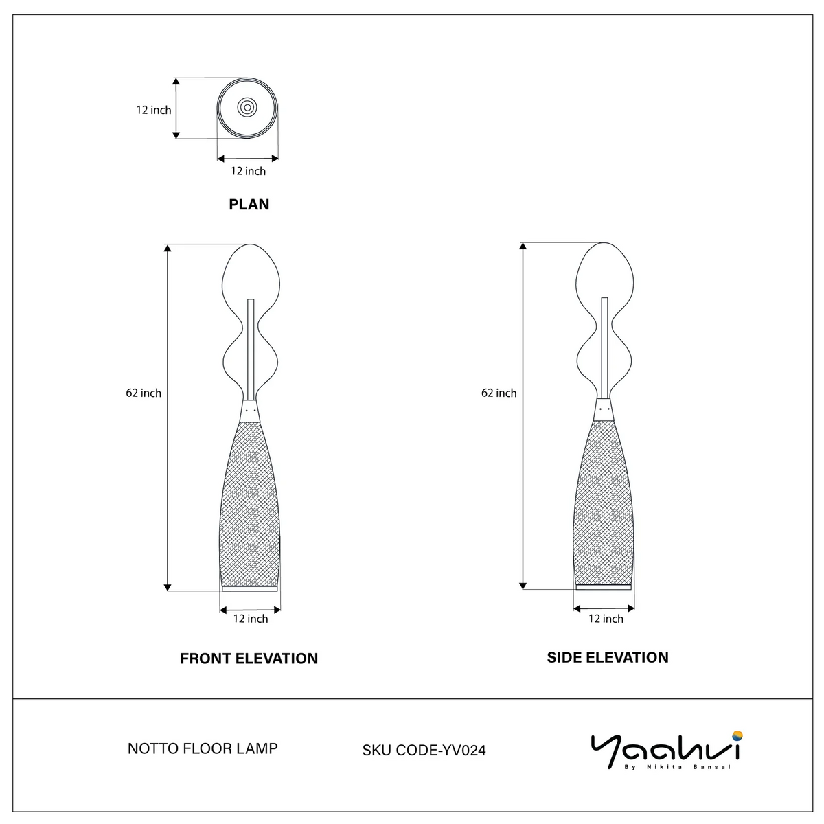 Eclipse Beacon Floor Lamp Handmade By Yaahvi