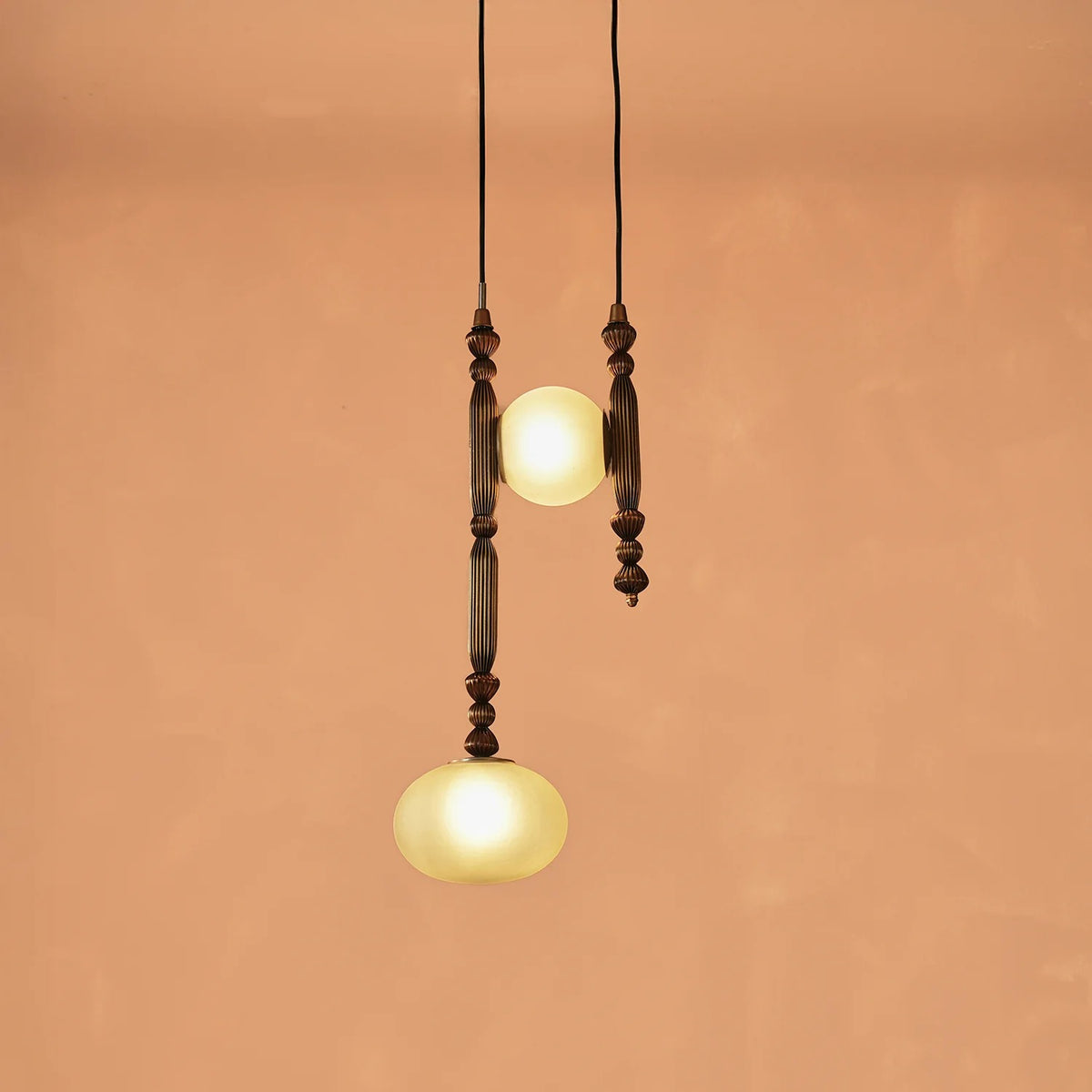 The Glow Between Chandelier Handmade By Yaahvi