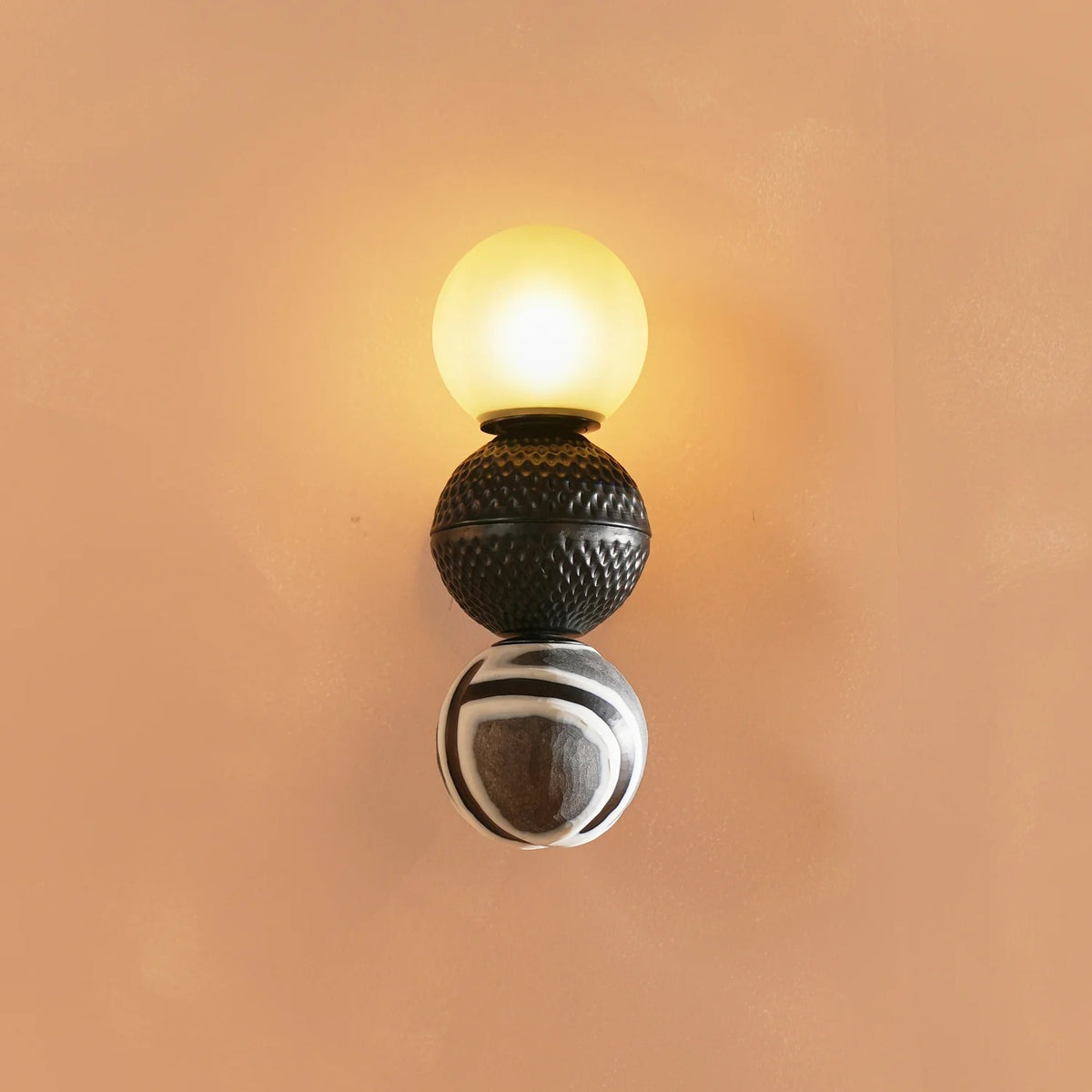 The Silent Muse Wall Light Handmade By Yaahvi