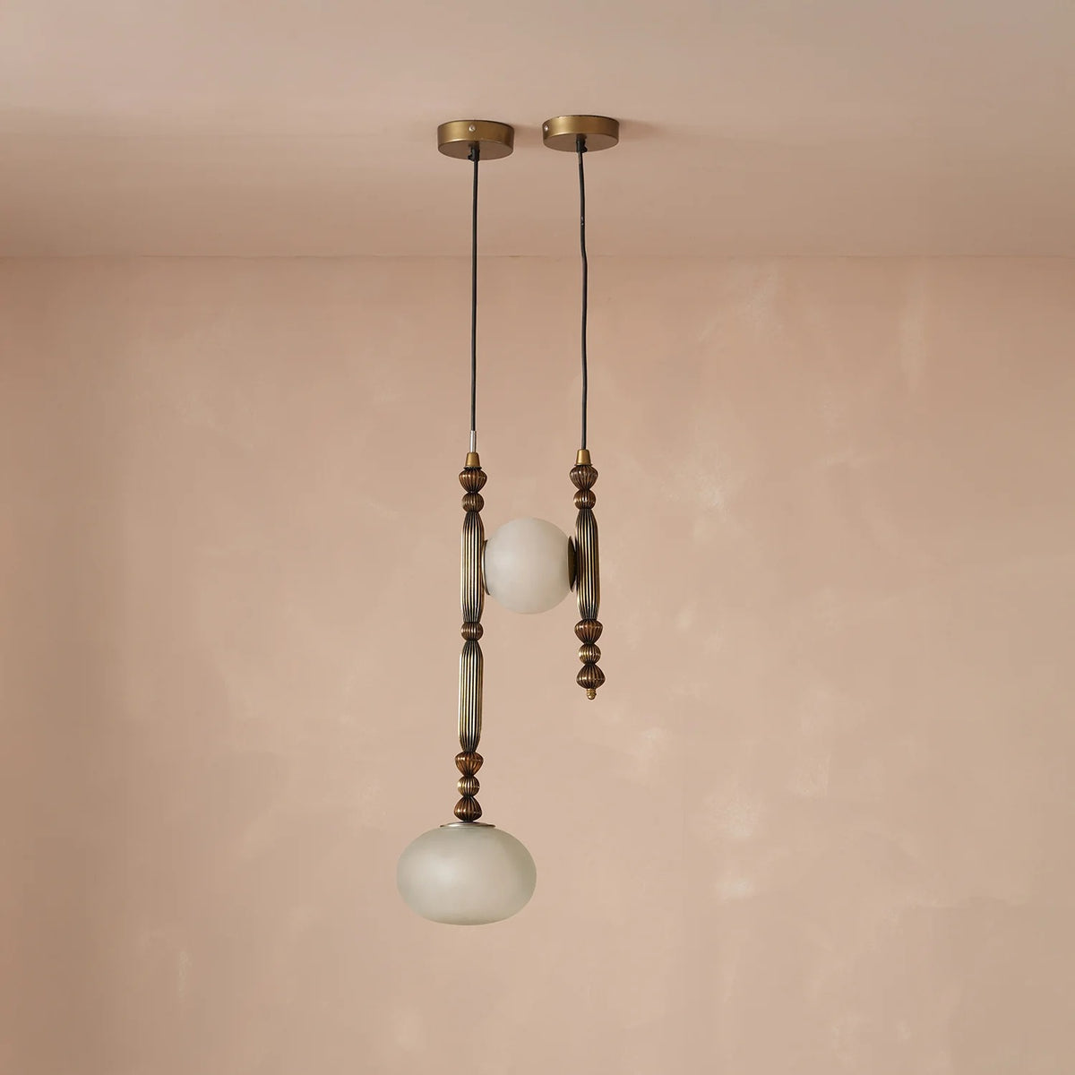 The Glow Between Chandelier Handmade By Yaahvi