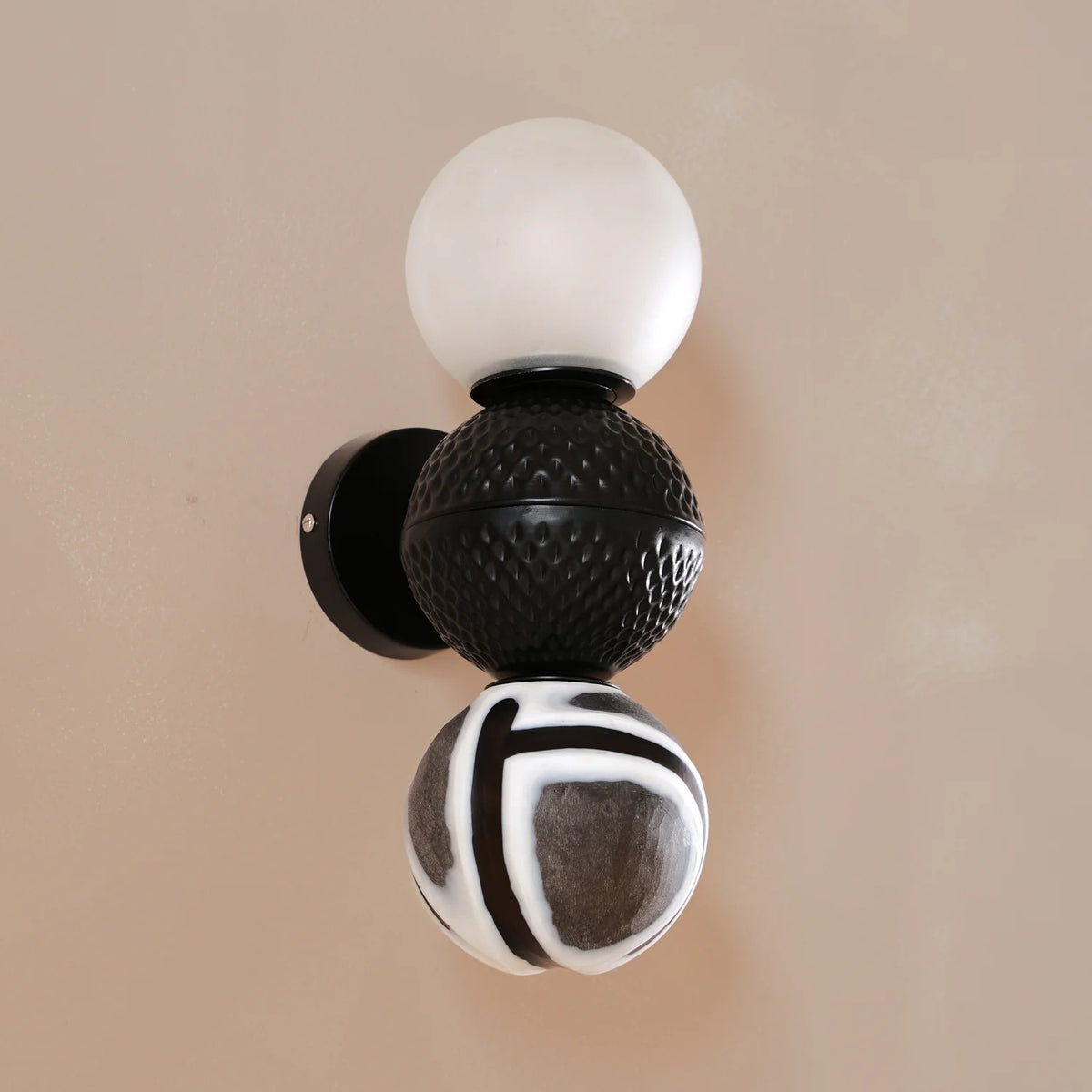 The Silent Muse Wall Light Handmade By Yaahvi