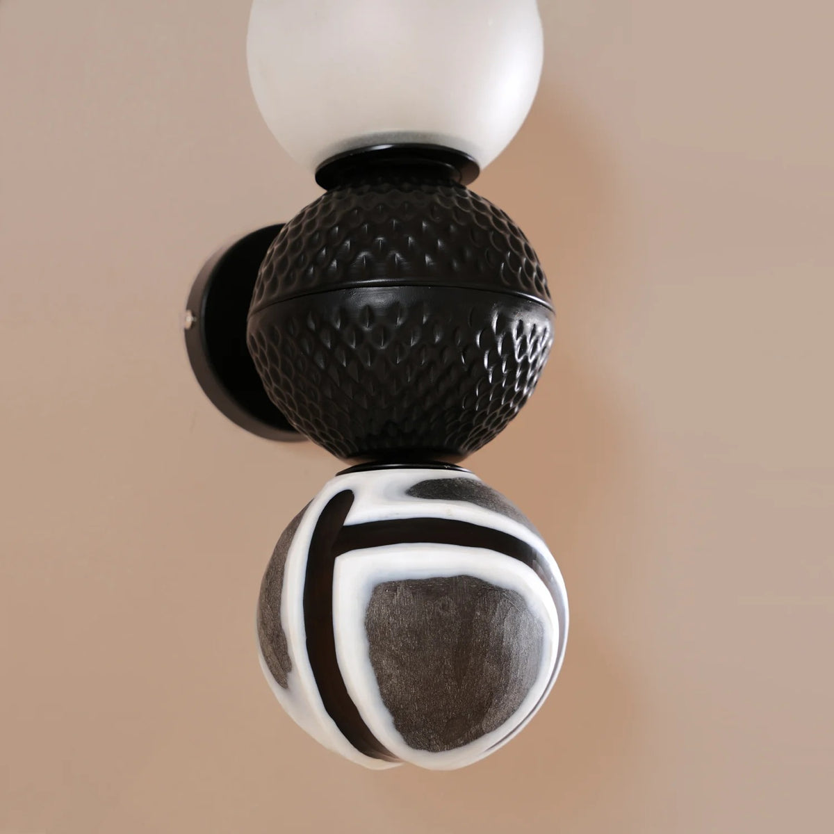 The Silent Muse Wall Light Handmade By Yaahvi