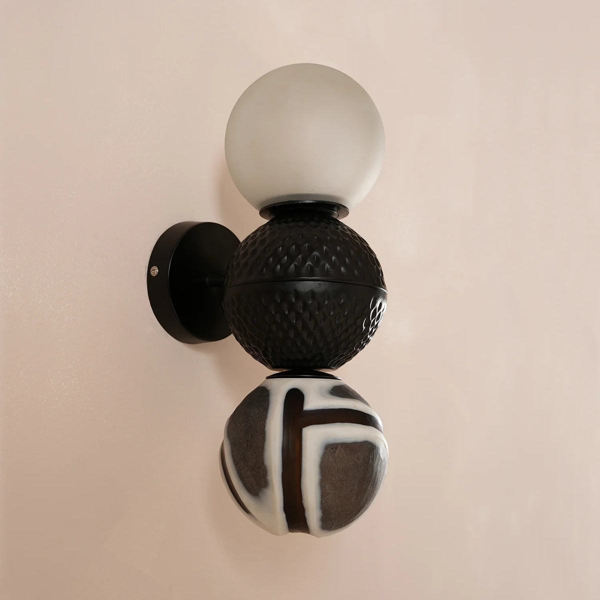 The Silent Muse Wall Light Handmade By Yaahvi