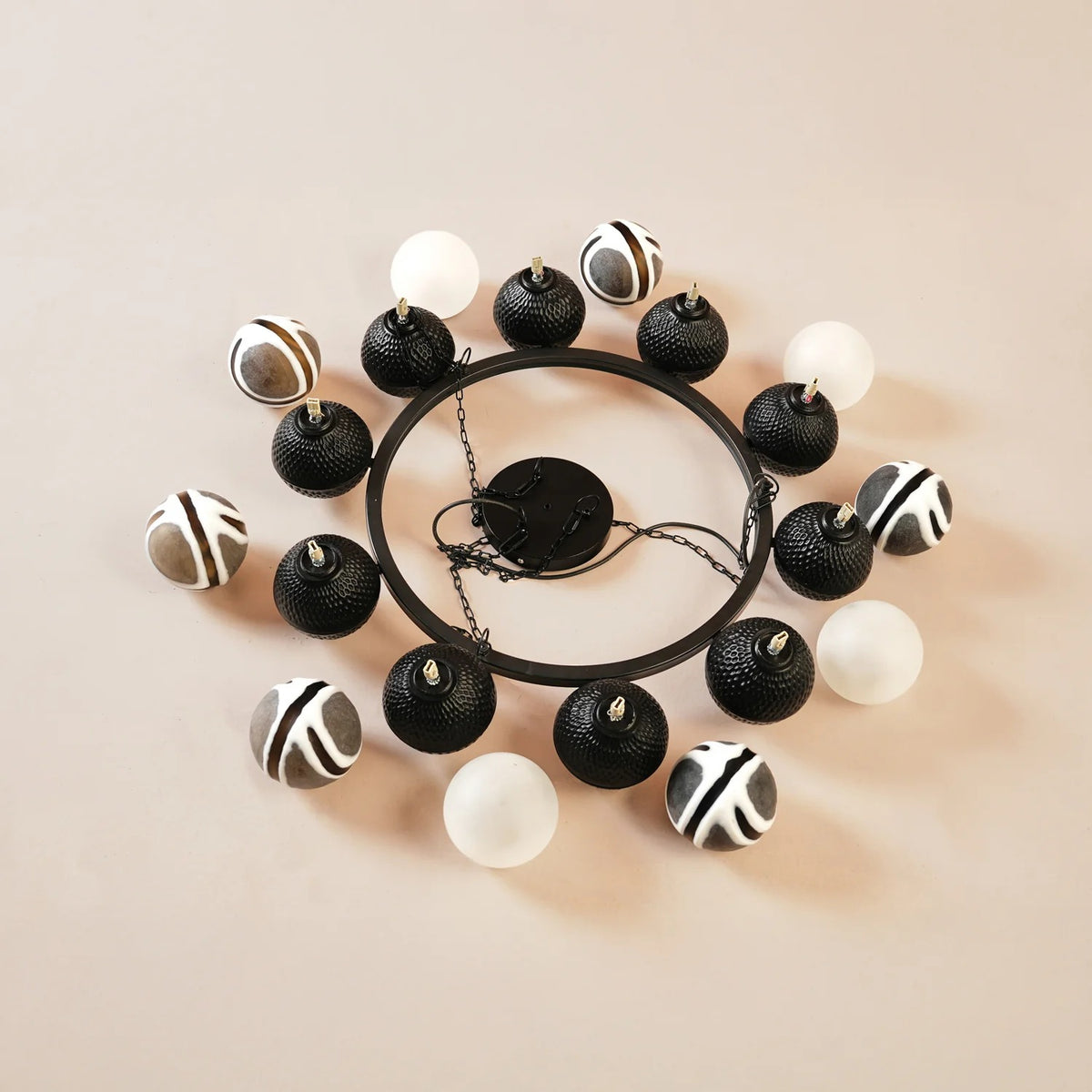 Dance With The Moon Chandelier Handmade By Yaahvi