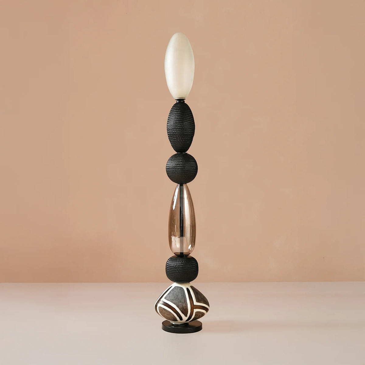Luminous Talisman Floor Lamp Handmade By Yaahvi
