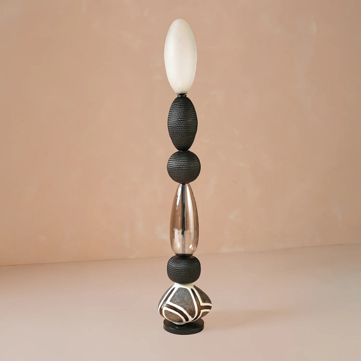 Luminous Talisman Floor Lamp Handmade By Yaahvi