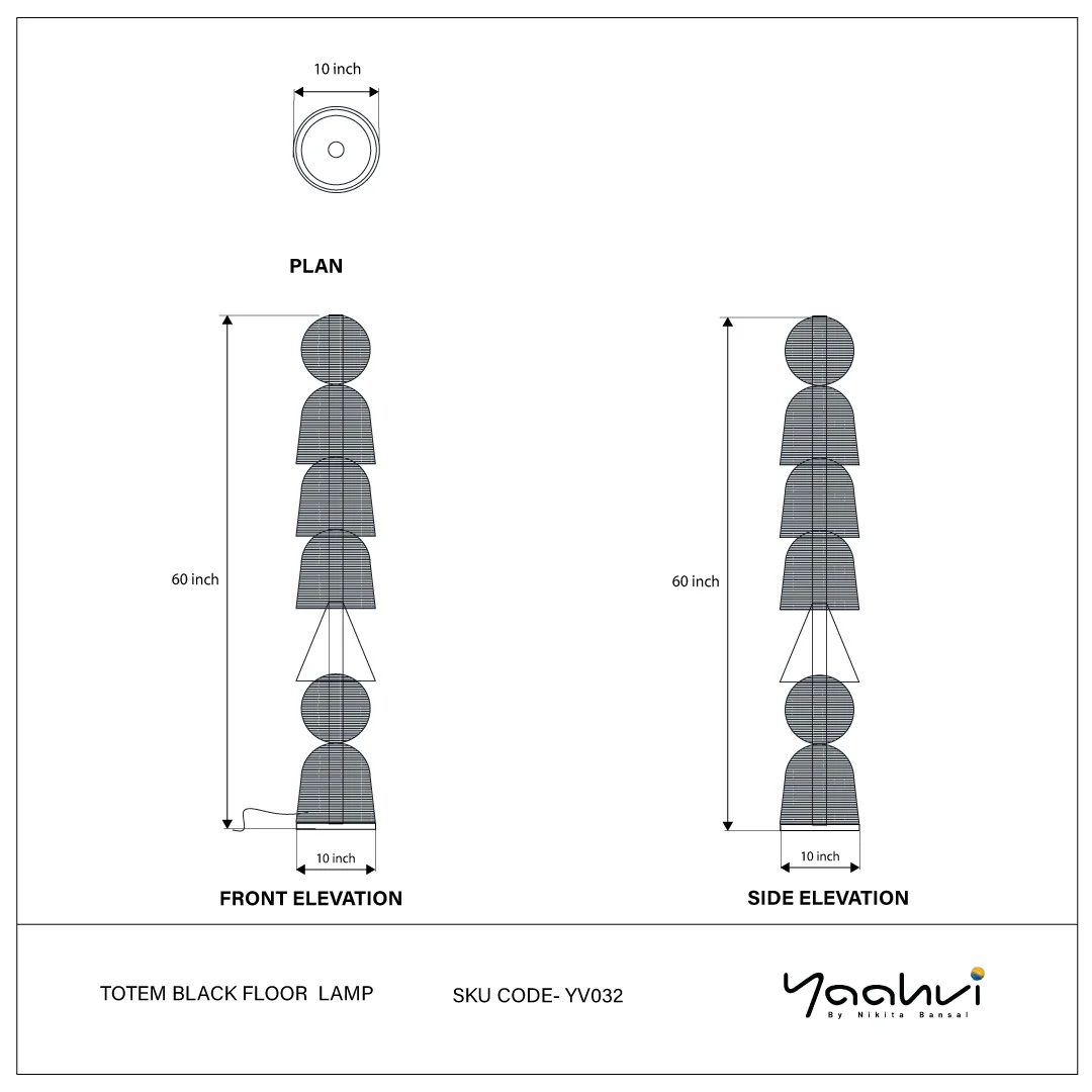 The Silent Form Floor Lamp Handmade By Yaahvi