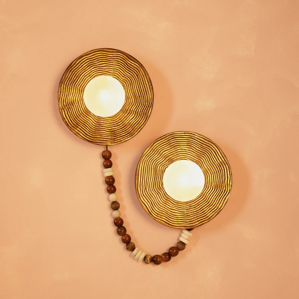 A Shadowed Romance Wall Light Handmade By Yaahvi