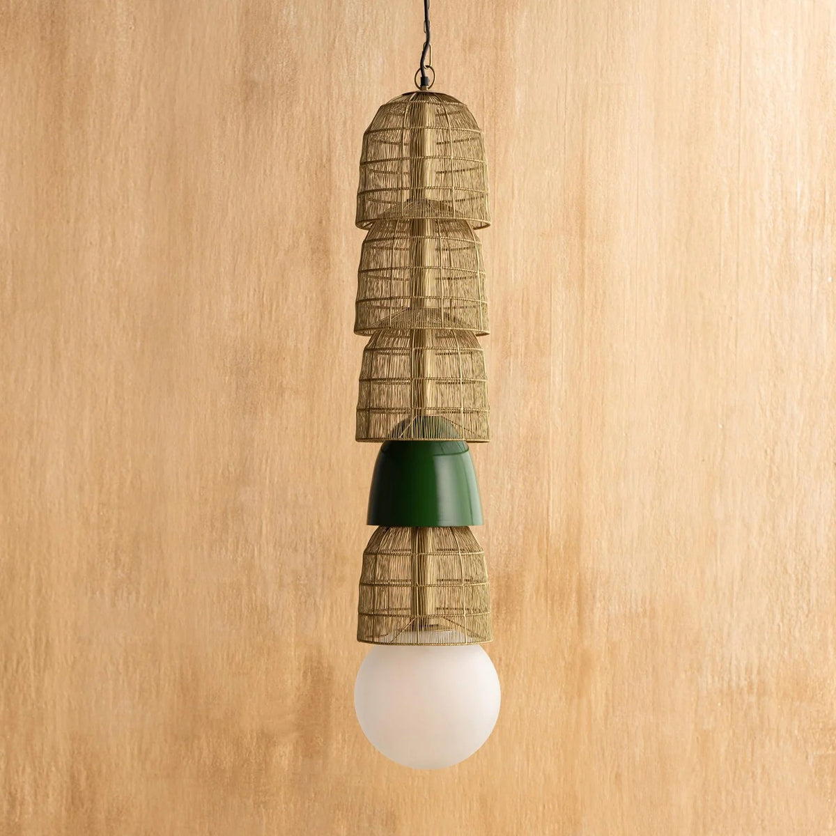 The Sculpted Light Pendant Light Handmade By Yaahvi
