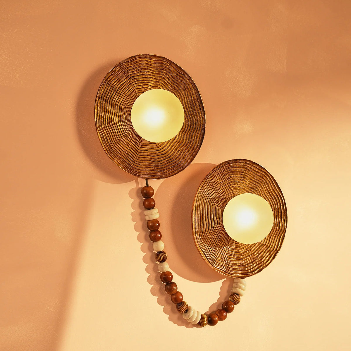 A Shadowed Romance Wall Light Handmade By Yaahvi