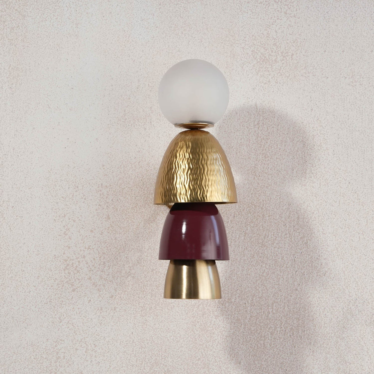 Light In Geometry Wall Light Handmade By Yaahvi