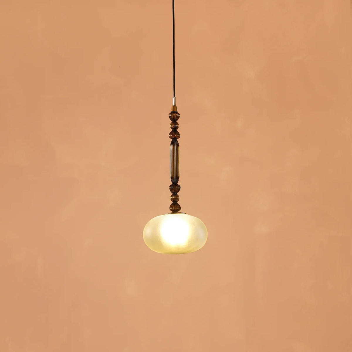 Suspended Poetry Pendant Light Handmade By Yaahvi