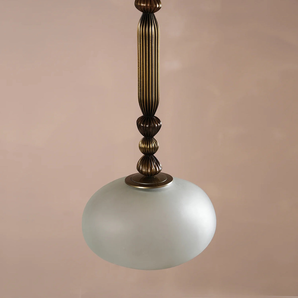 Suspended Poetry Pendant Light Handmade By Yaahvi