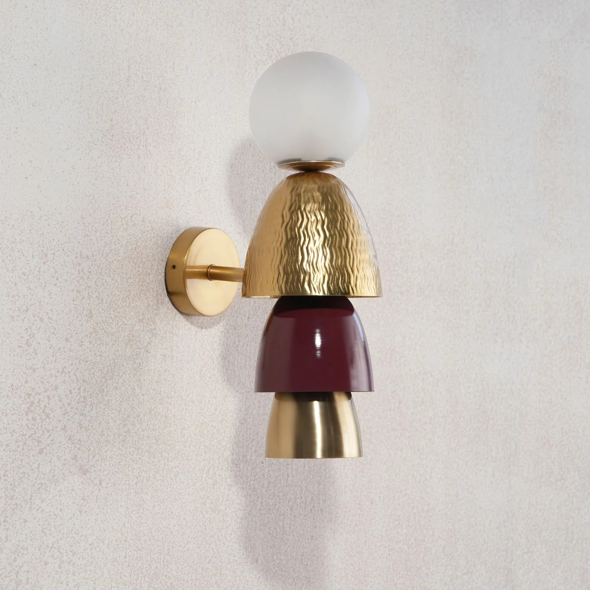 Light In Geometry Wall Light Handmade By Yaahvi