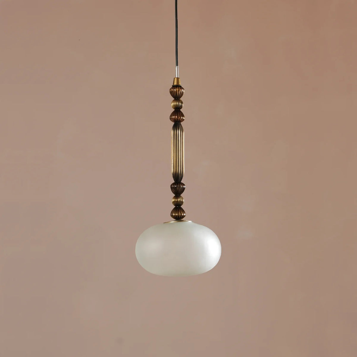 Suspended Poetry Pendant Light Handmade By Yaahvi