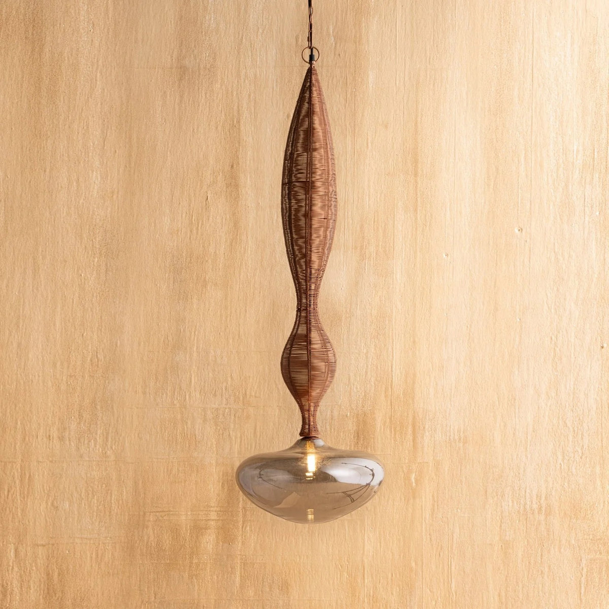 Obsidian Muse Pendant Light Handmade By Yaahvi