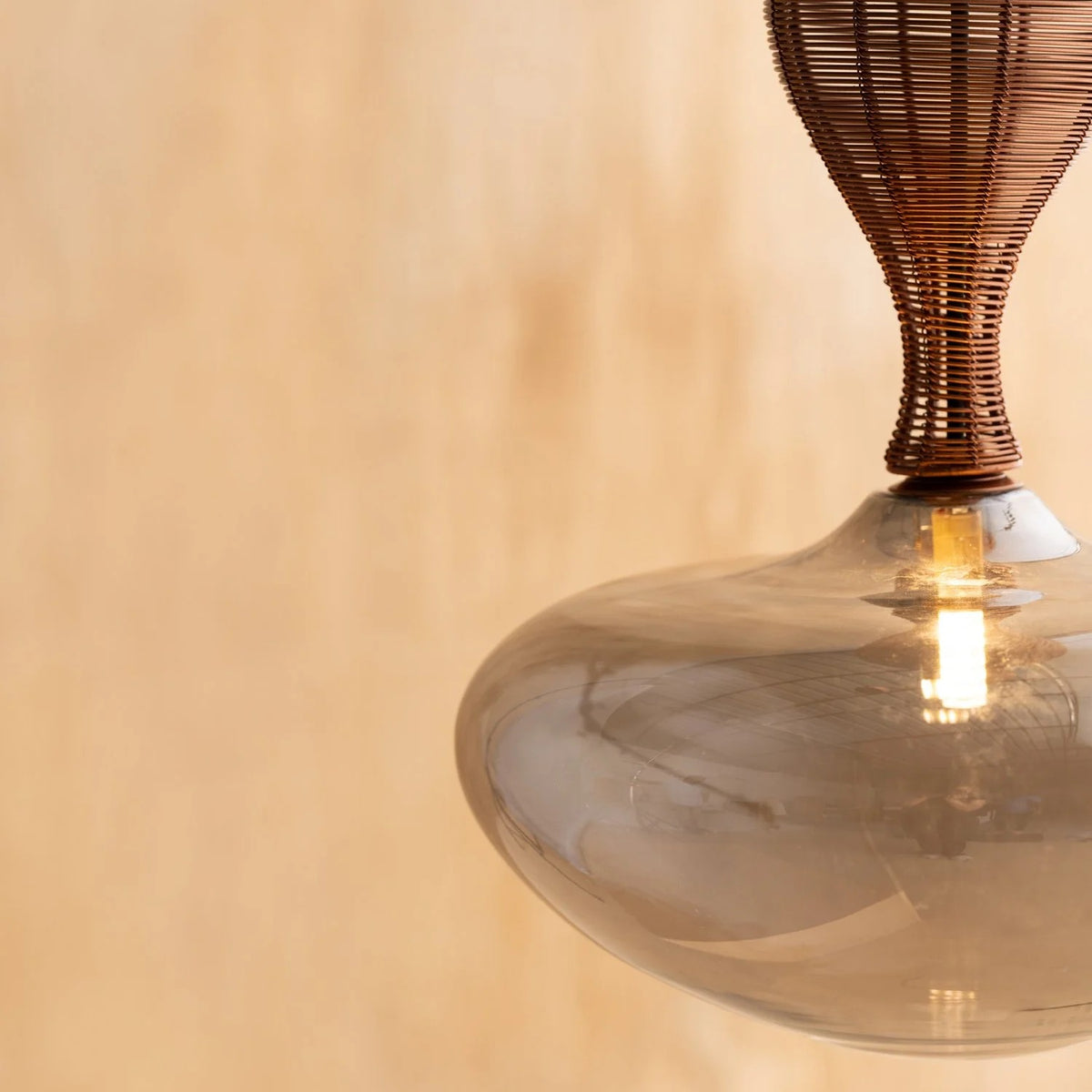 Obsidian Muse Pendant Light Handmade By Yaahvi
