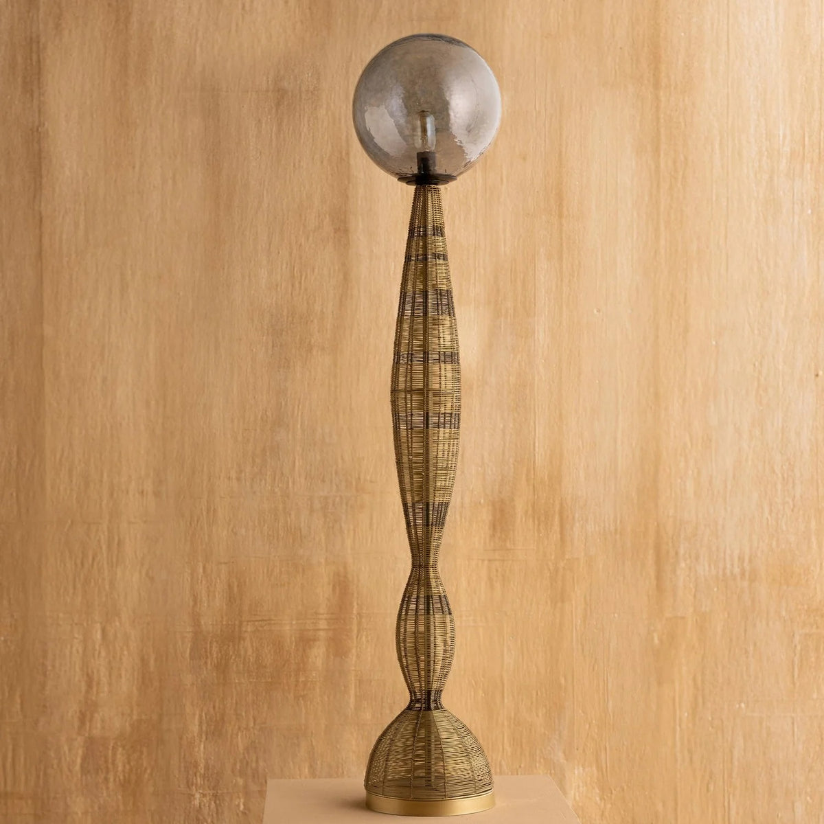 Shadow & Stone Floor Lamp Handmade By Yaahvi