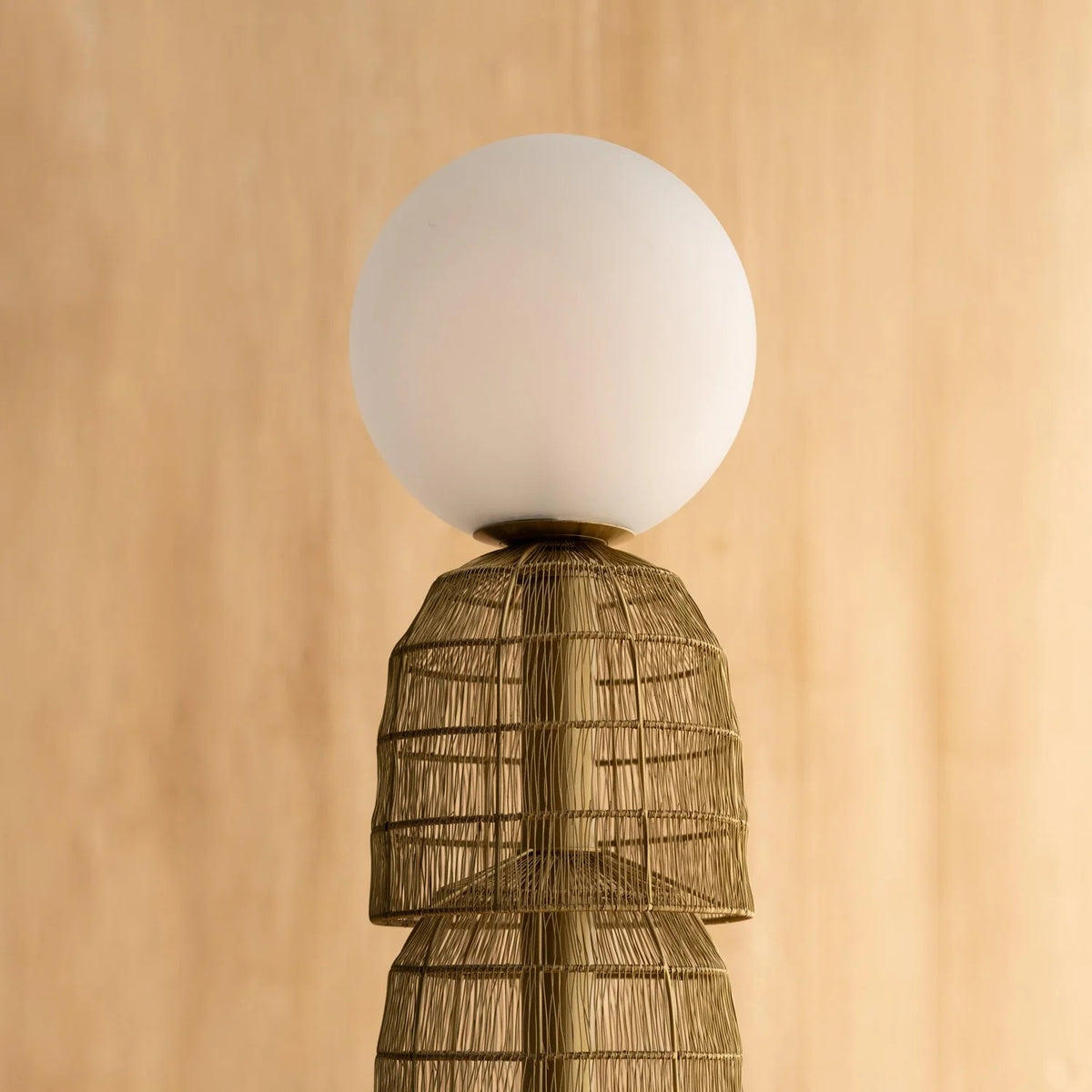 The Sculpted Light Floor Lamp Handmade By Yaahvi