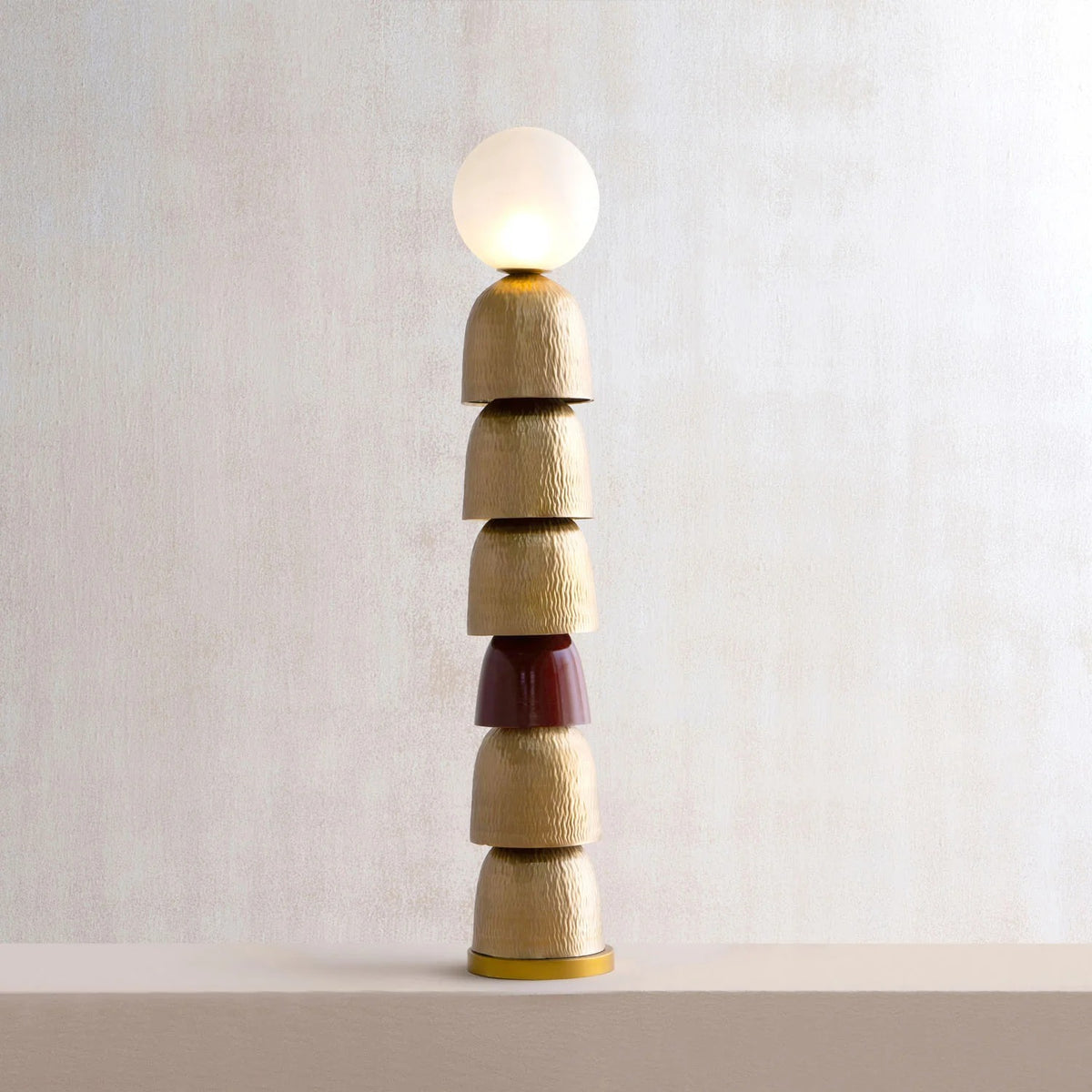 Light In Geometry Floor Lamp Handmade By Yaahvi