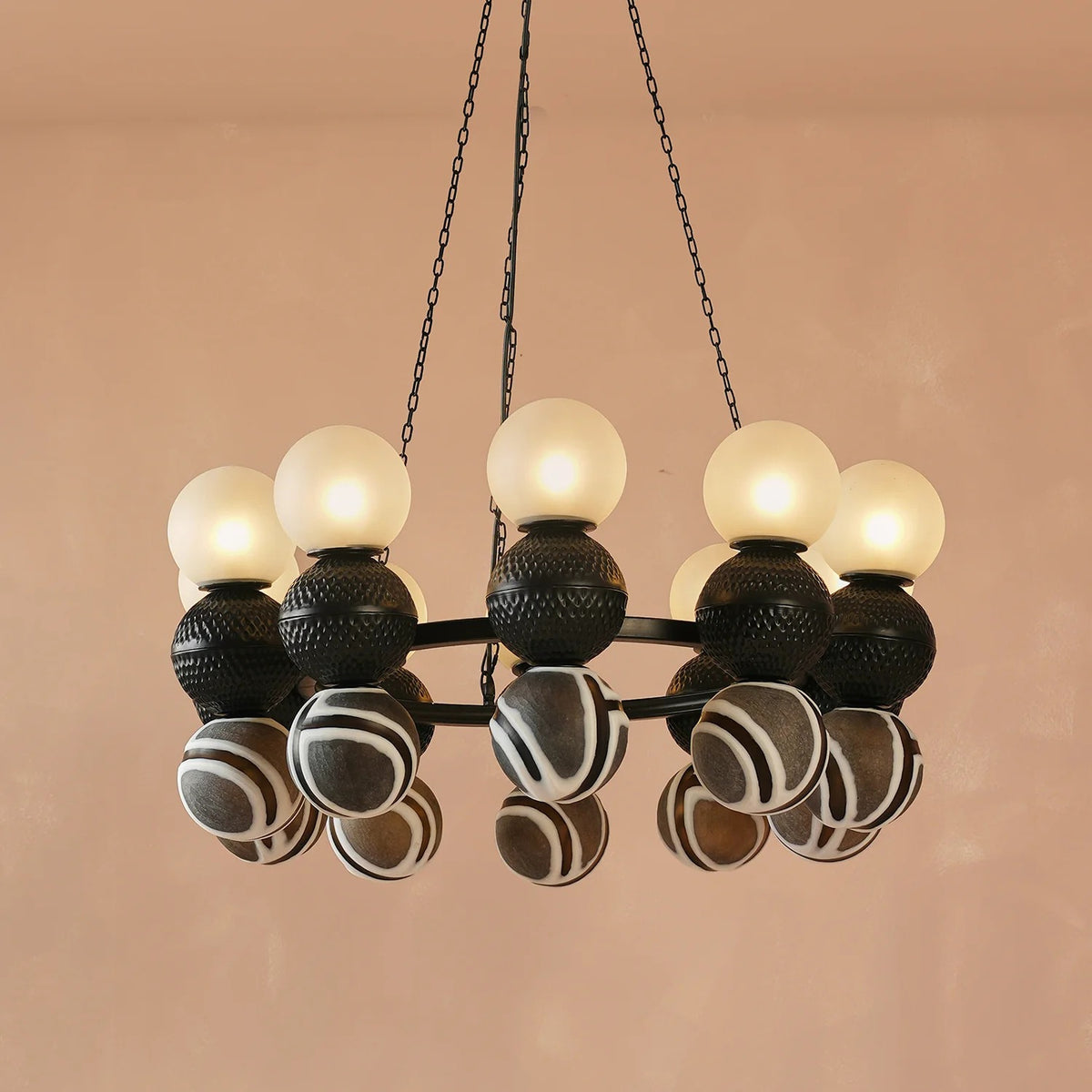 Dance With The Moon Chandelier Handmade By Yaahvi