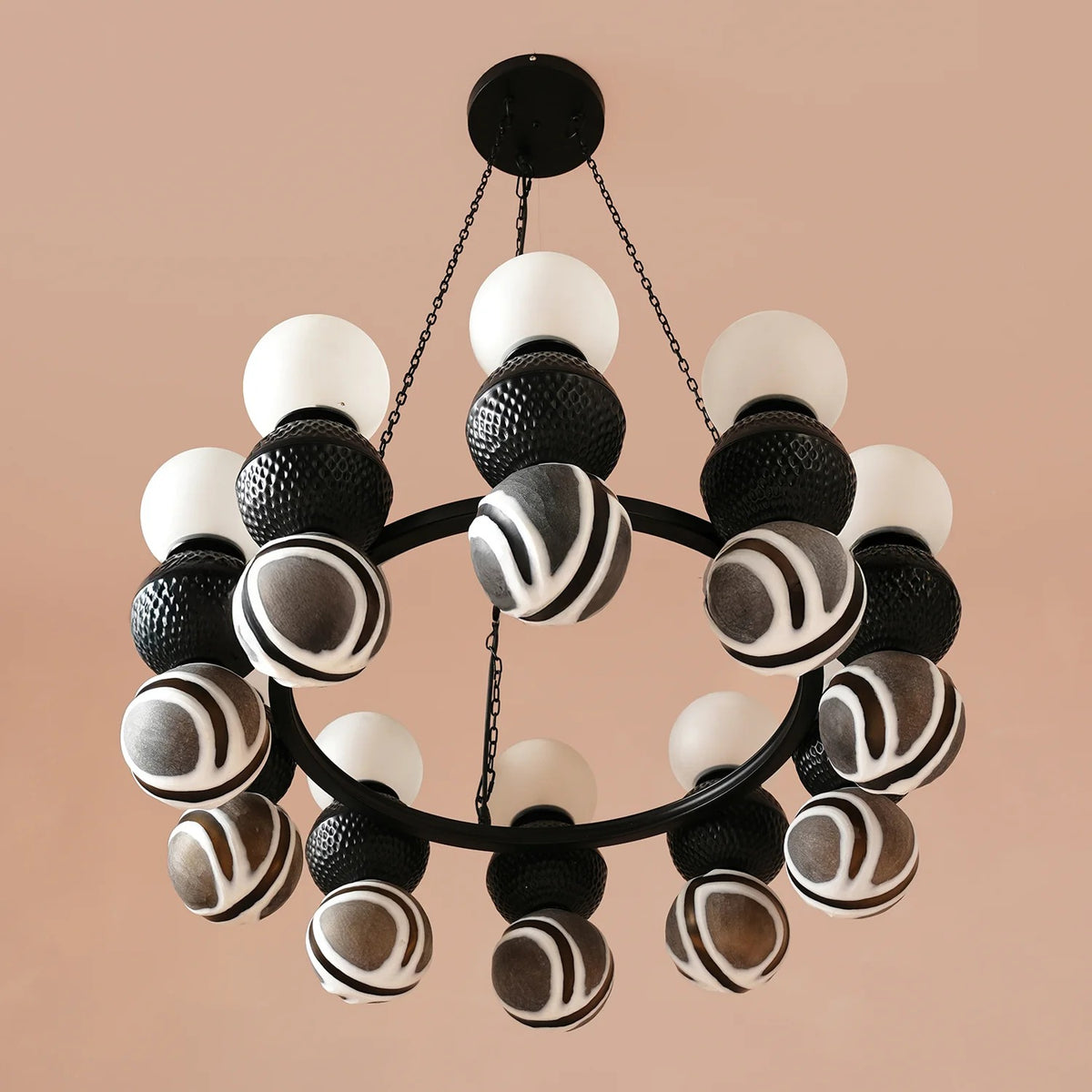 Dance With The Moon Chandelier Handmade By Yaahvi