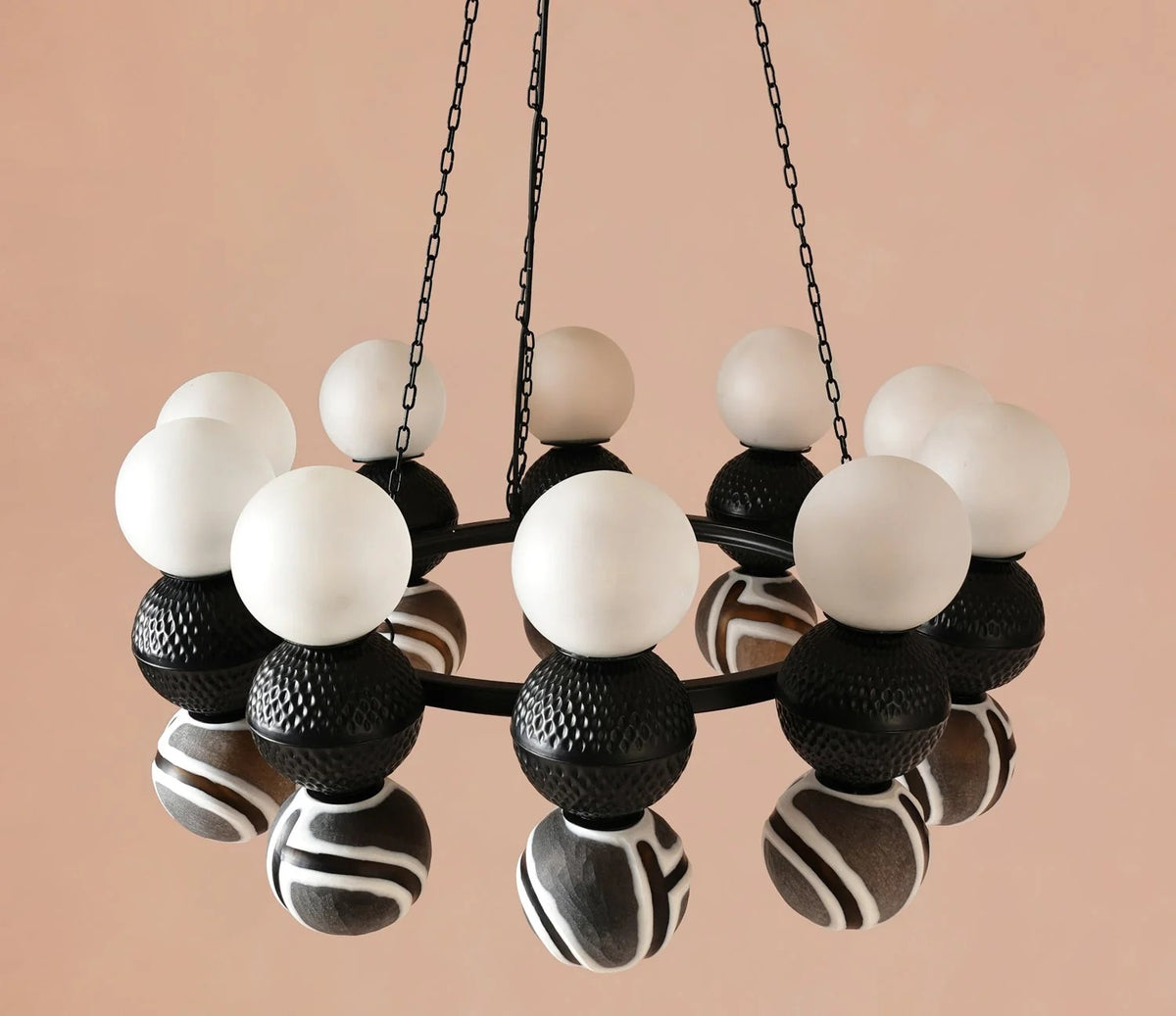 Dance With The Moon Chandelier Handmade By Yaahvi