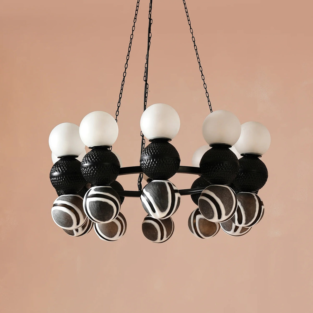 Dance With The Moon Chandelier Handmade By Yaahvi