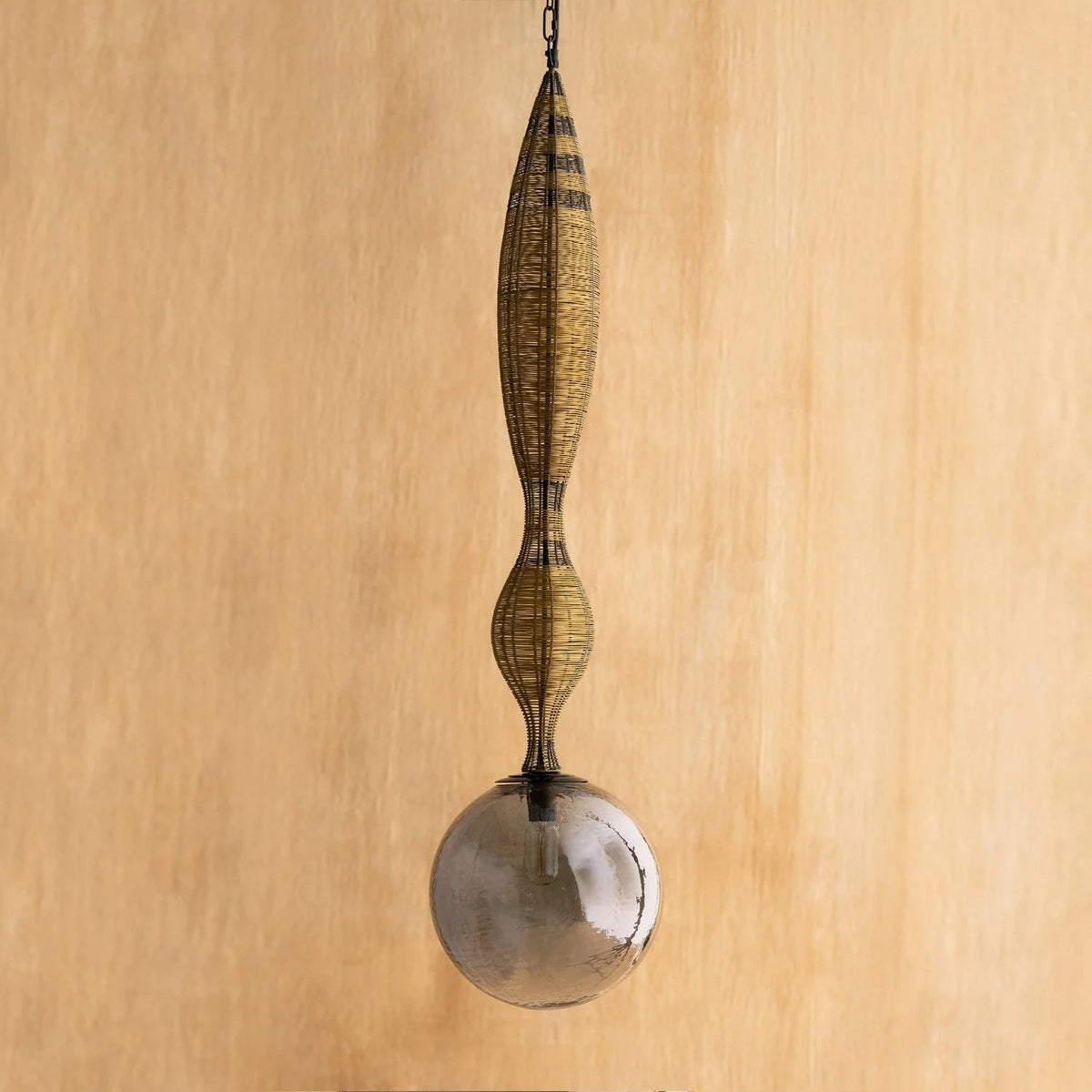 Golden Alchemy Pendant Light Handmade By Yaahvi