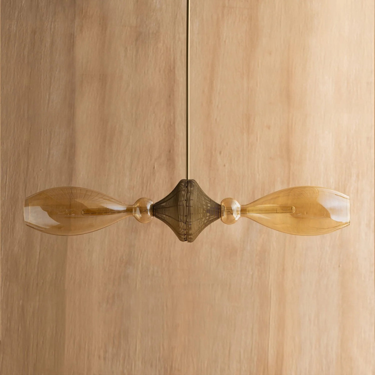 Golden Reverie Chandelier Handmade By Yaahvi
