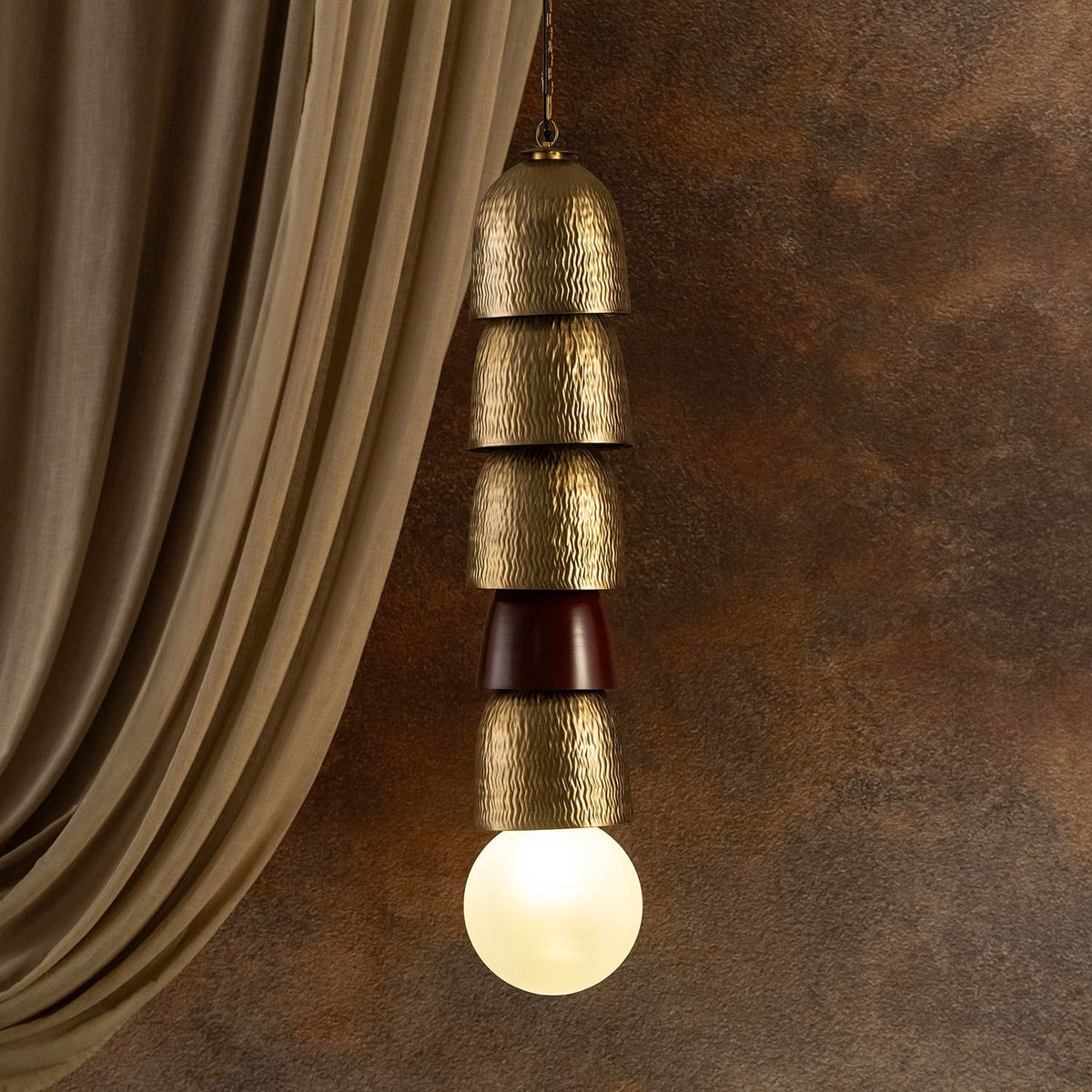 Celestial Flow Pendant Light Handmade By Yaahvi