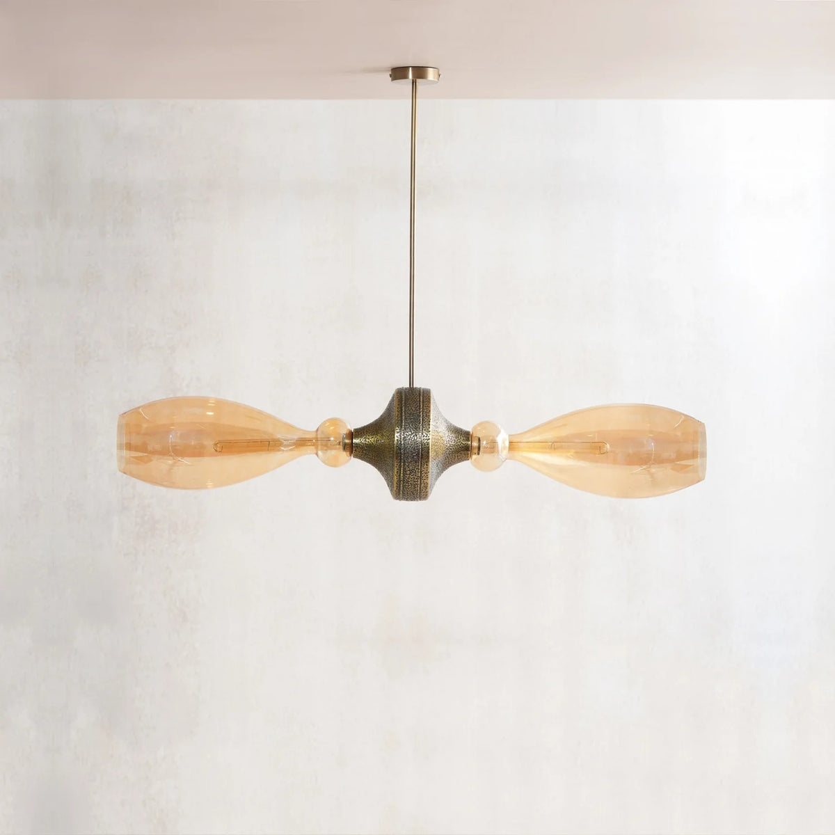 Whispering Grain Chandelier Handmade By Yaahvi