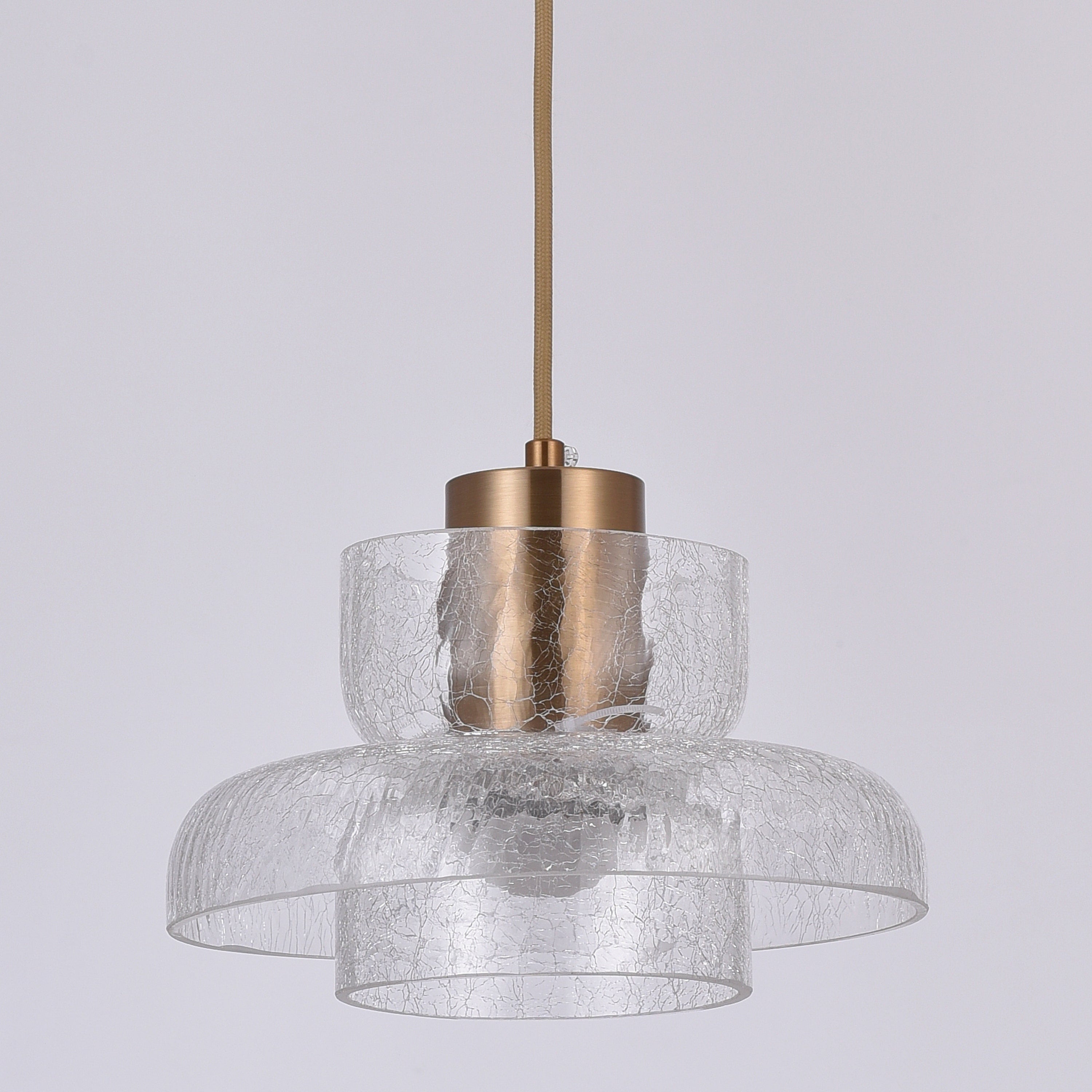 Sing Us A Song (Clear/Gold) Pendant Light