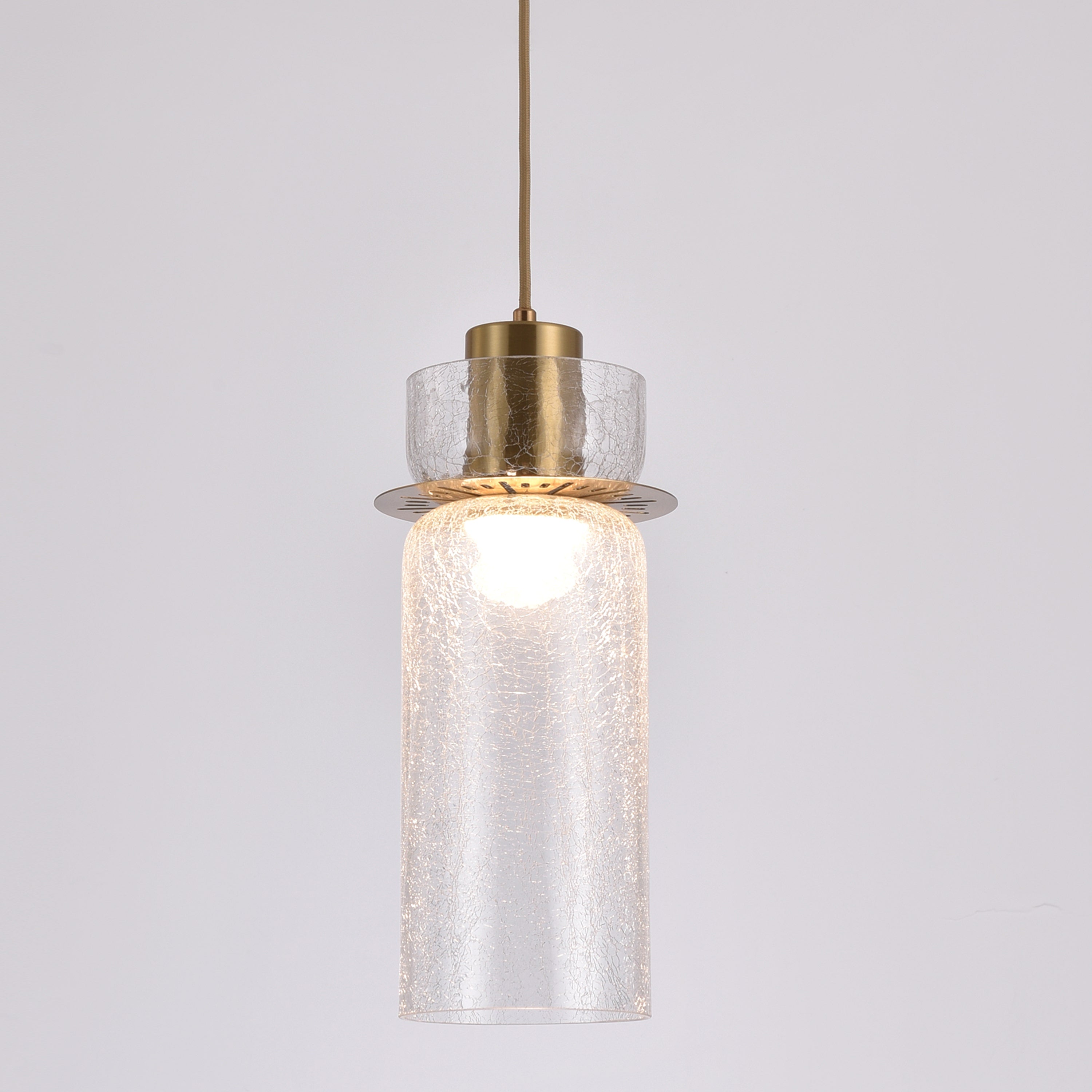 Midnight Promenade  (Clear/Gold) Pendant Light
