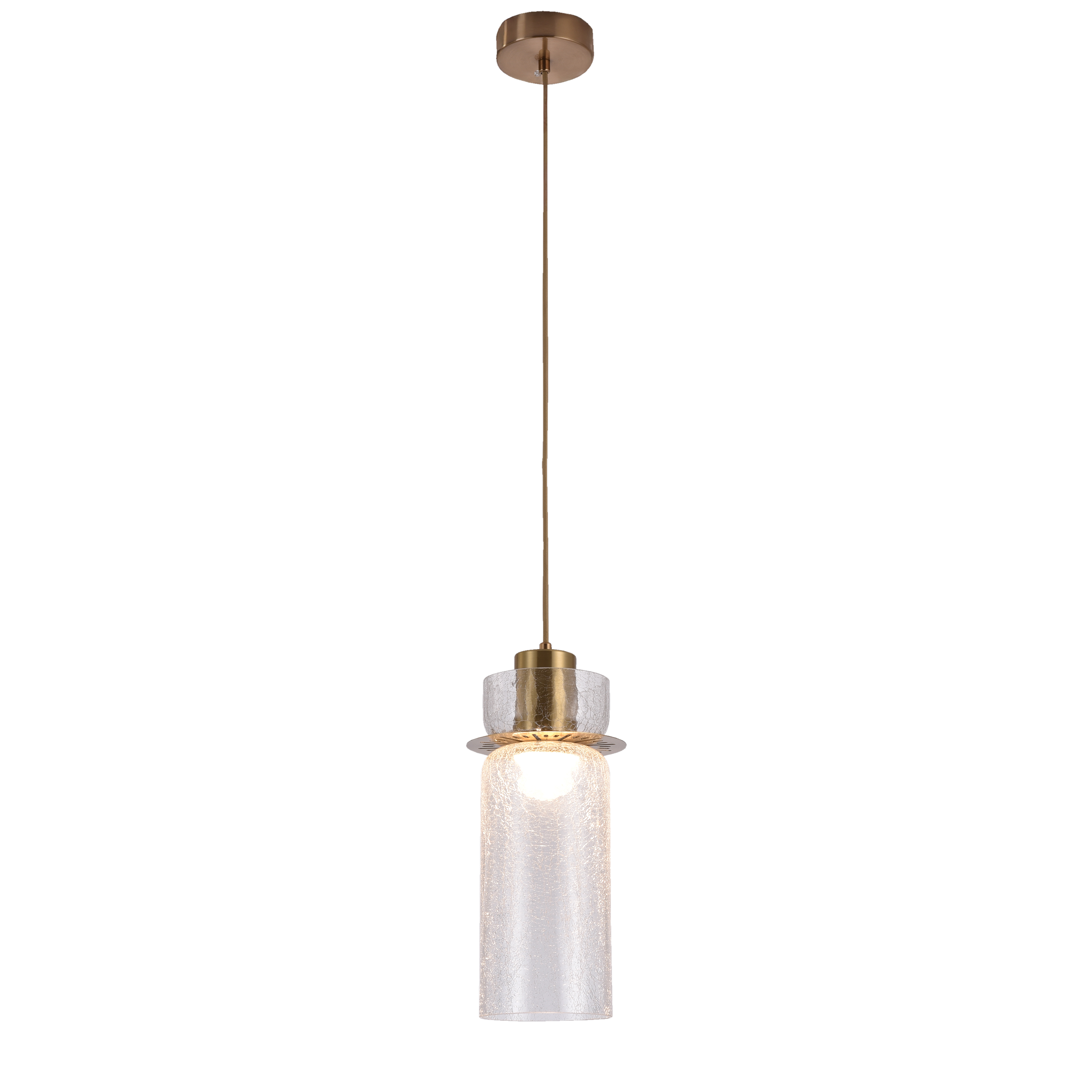 Midnight Promenade  (Clear/Gold) Pendant Light