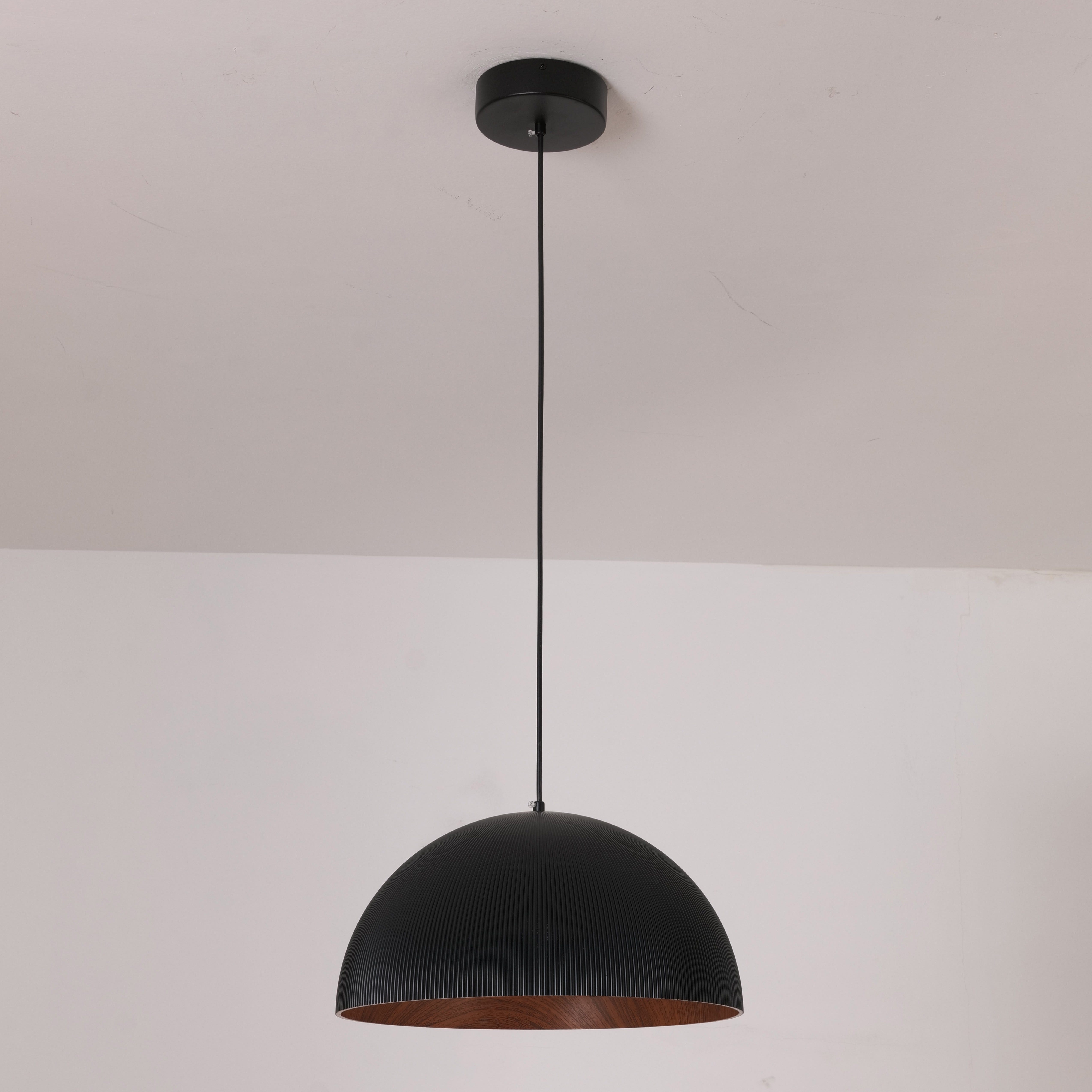 Lumen Bowl (Black) Pendant Light