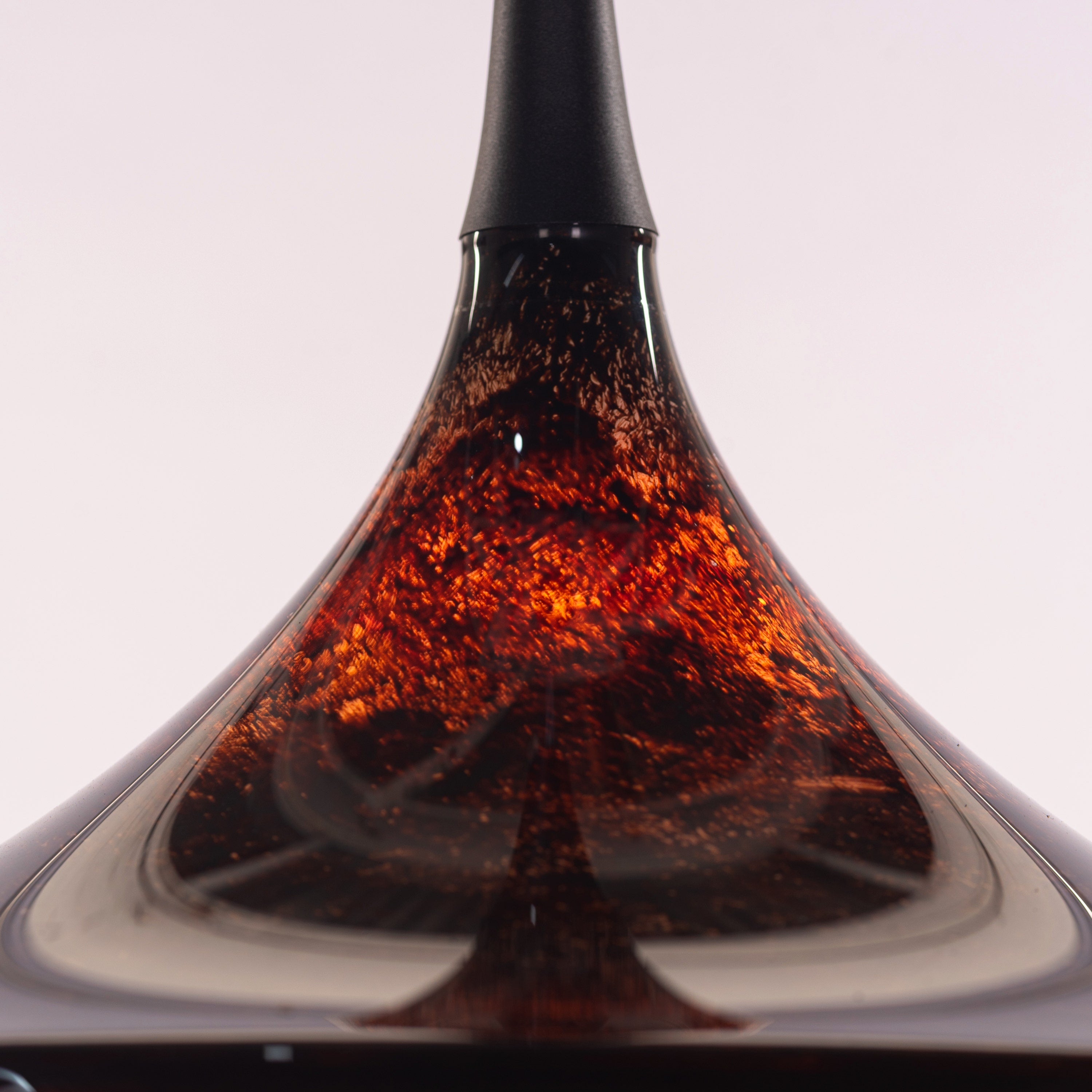 Vintage Valor (Black, Brown) Acrylic Pendant Light