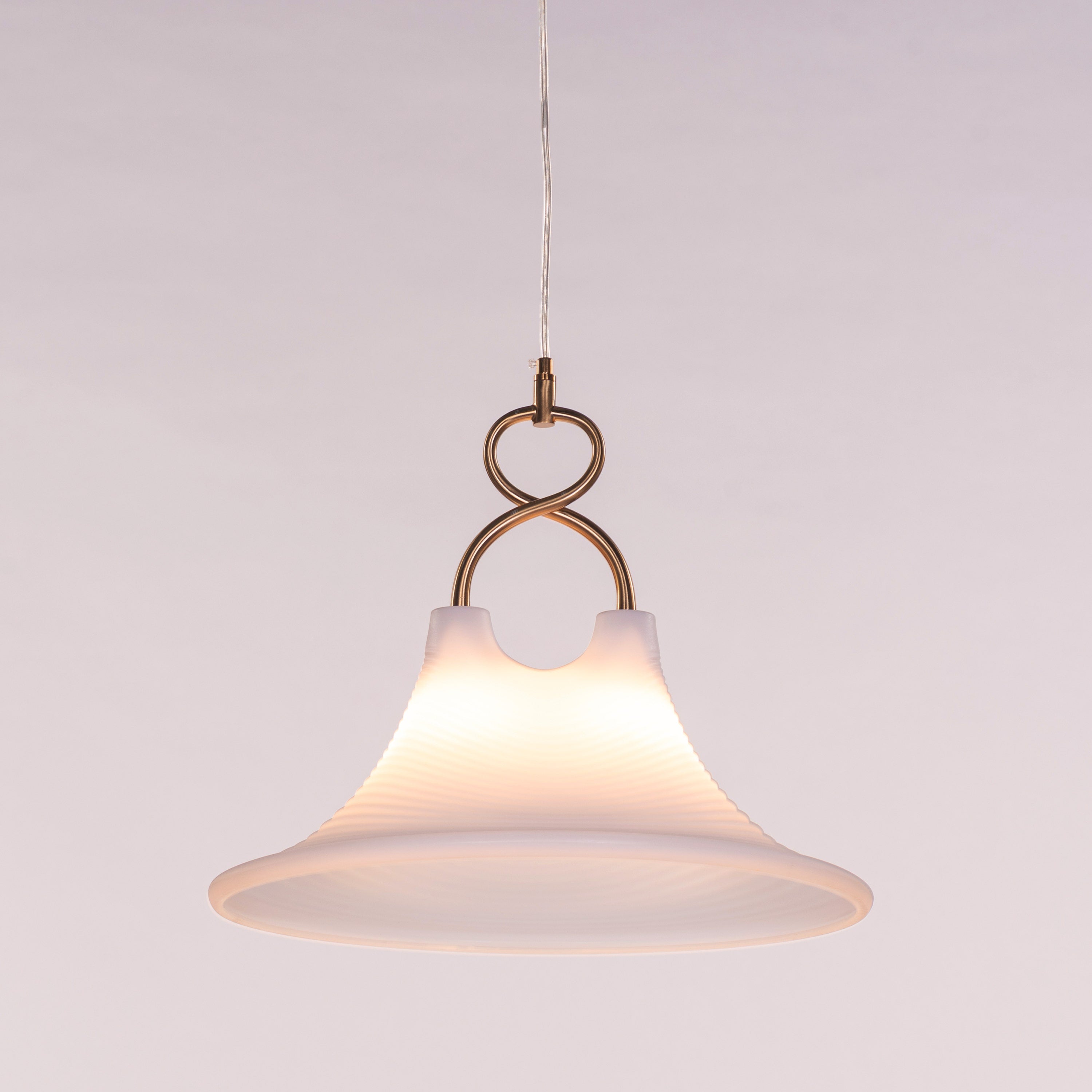 So This Is Love (White) Acrylic Pendant Light