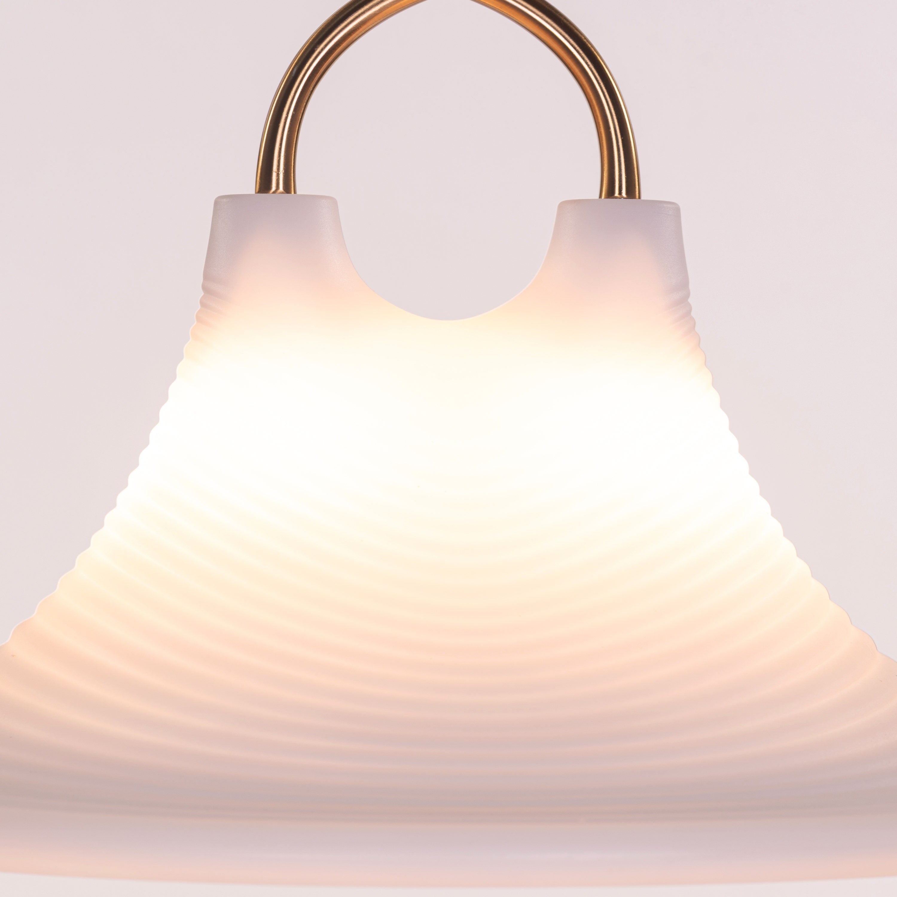 So This Is Love (White) Acrylic Pendant Light